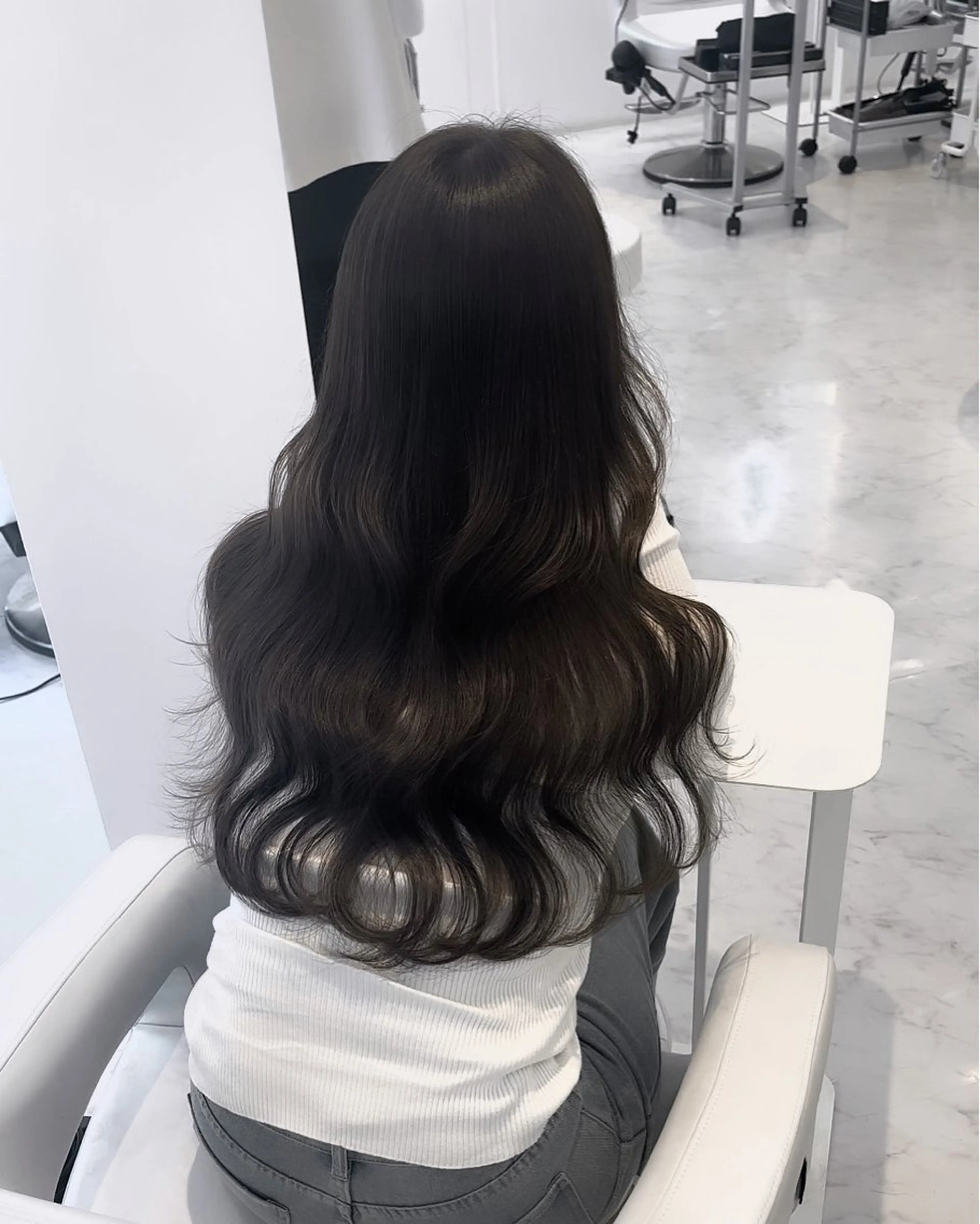 ロング カラー 石川 裕将のヘアスタイル