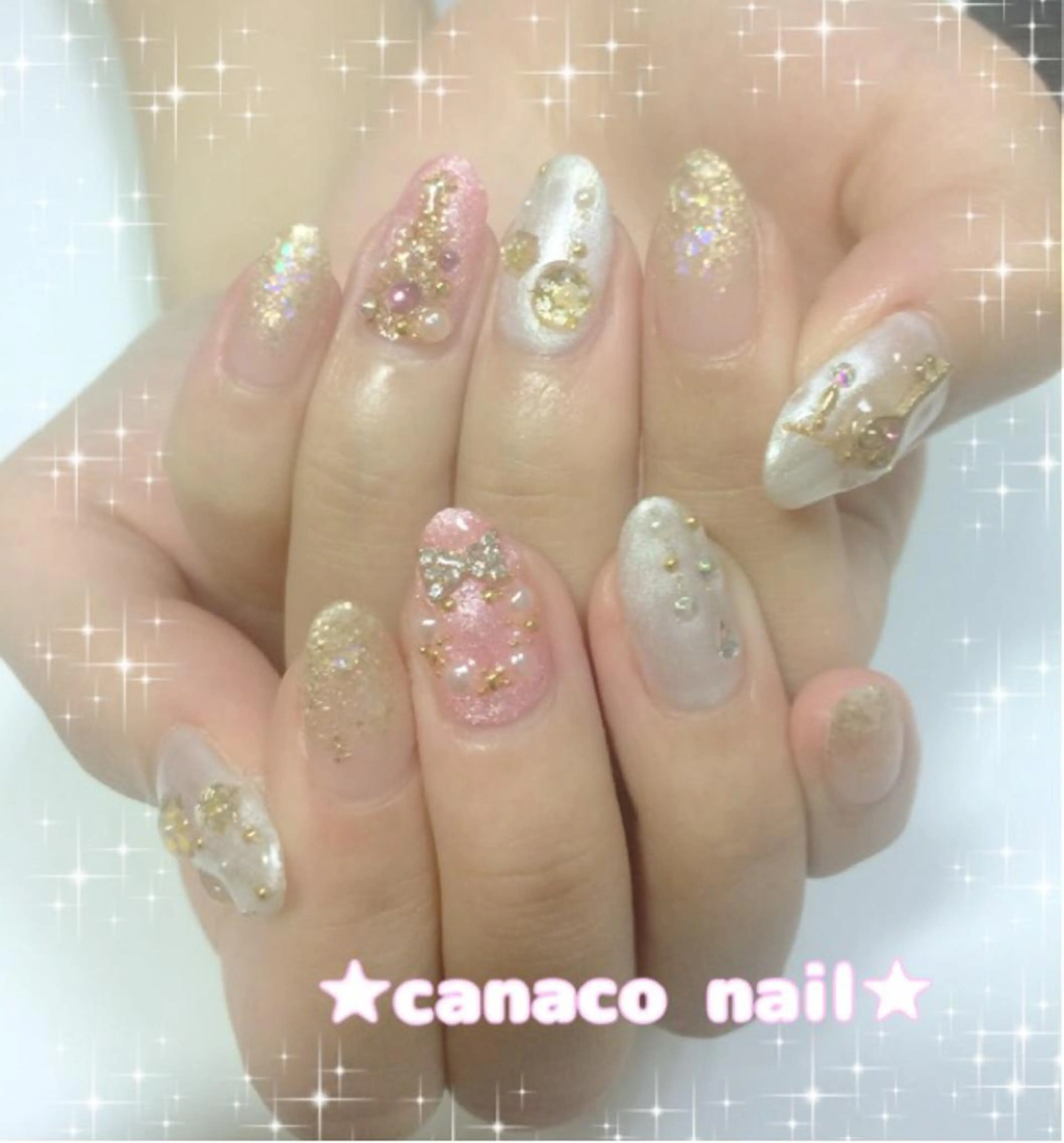 ネイル 持ち込み ハンドネイル ハンドケア Felice所属・ベテランネイル cnc  nailのネイルデザイン