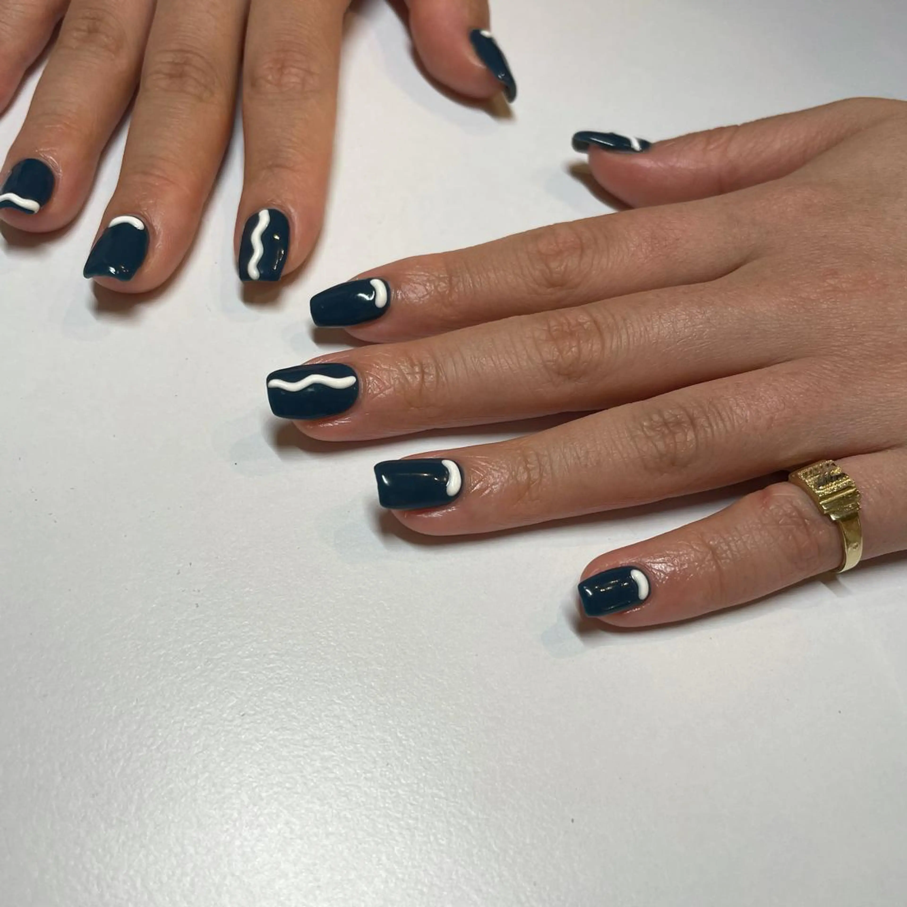 ネイル 持ち込み ぷっくりネイル ハンドネイル miu nail所属・MIUNail YUMIのネイルデザイン