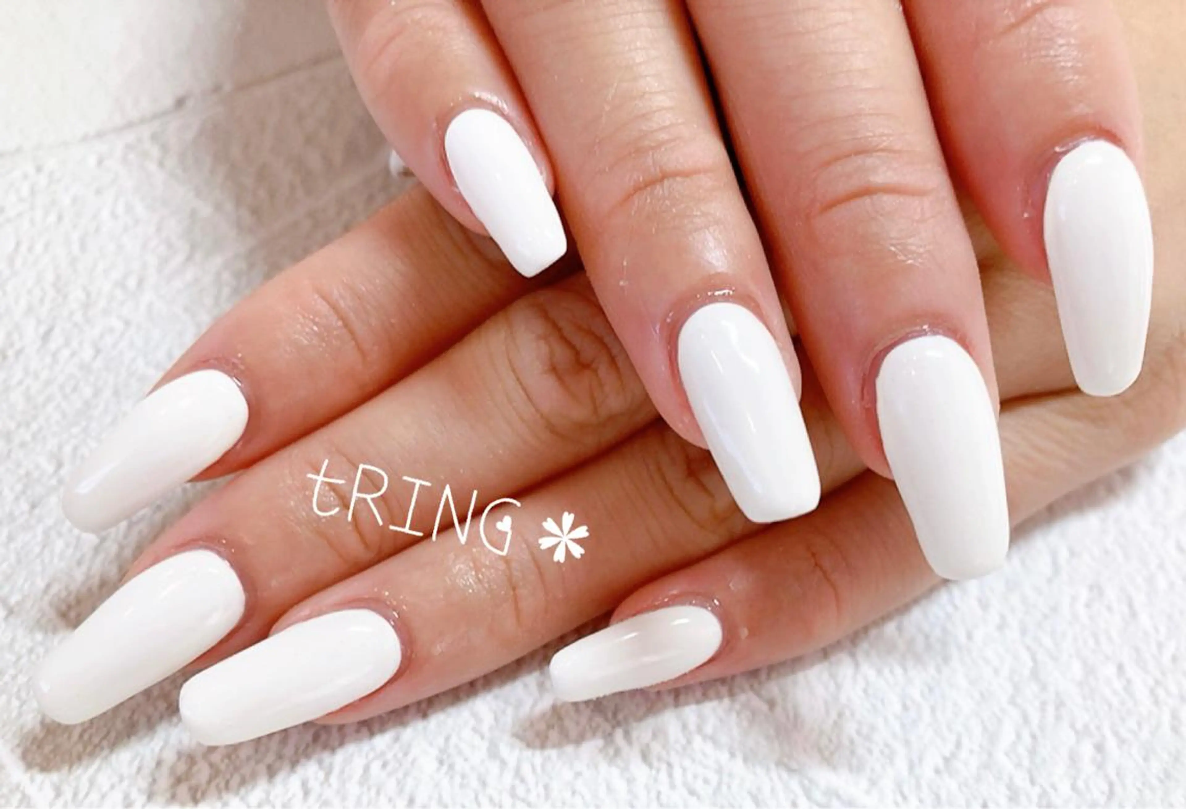 ネイル ハンドネイル tRING＊ しいの木台のネイルデザイン