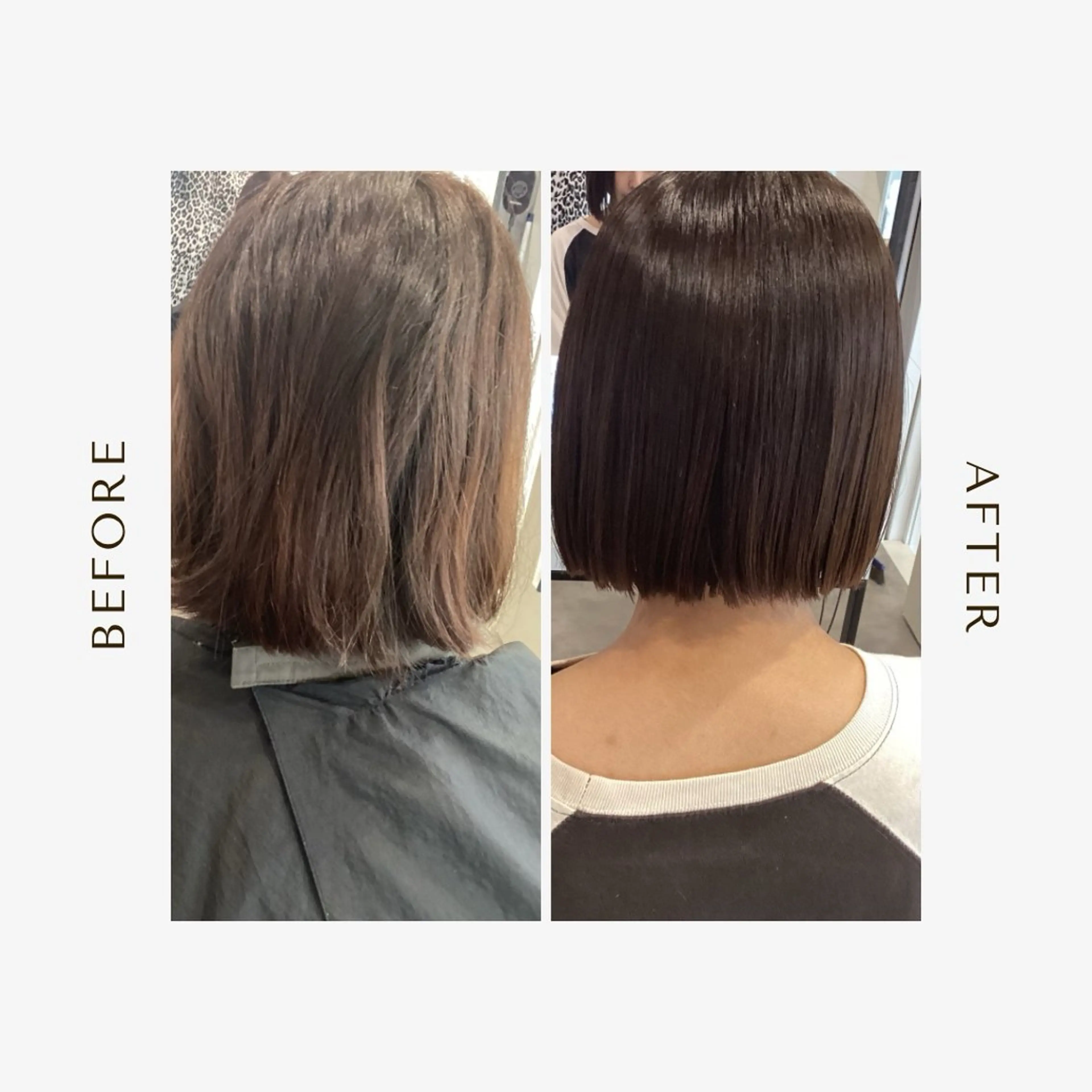 ショート カット 縮毛矯正 五ノ井 一世のヘアスタイル