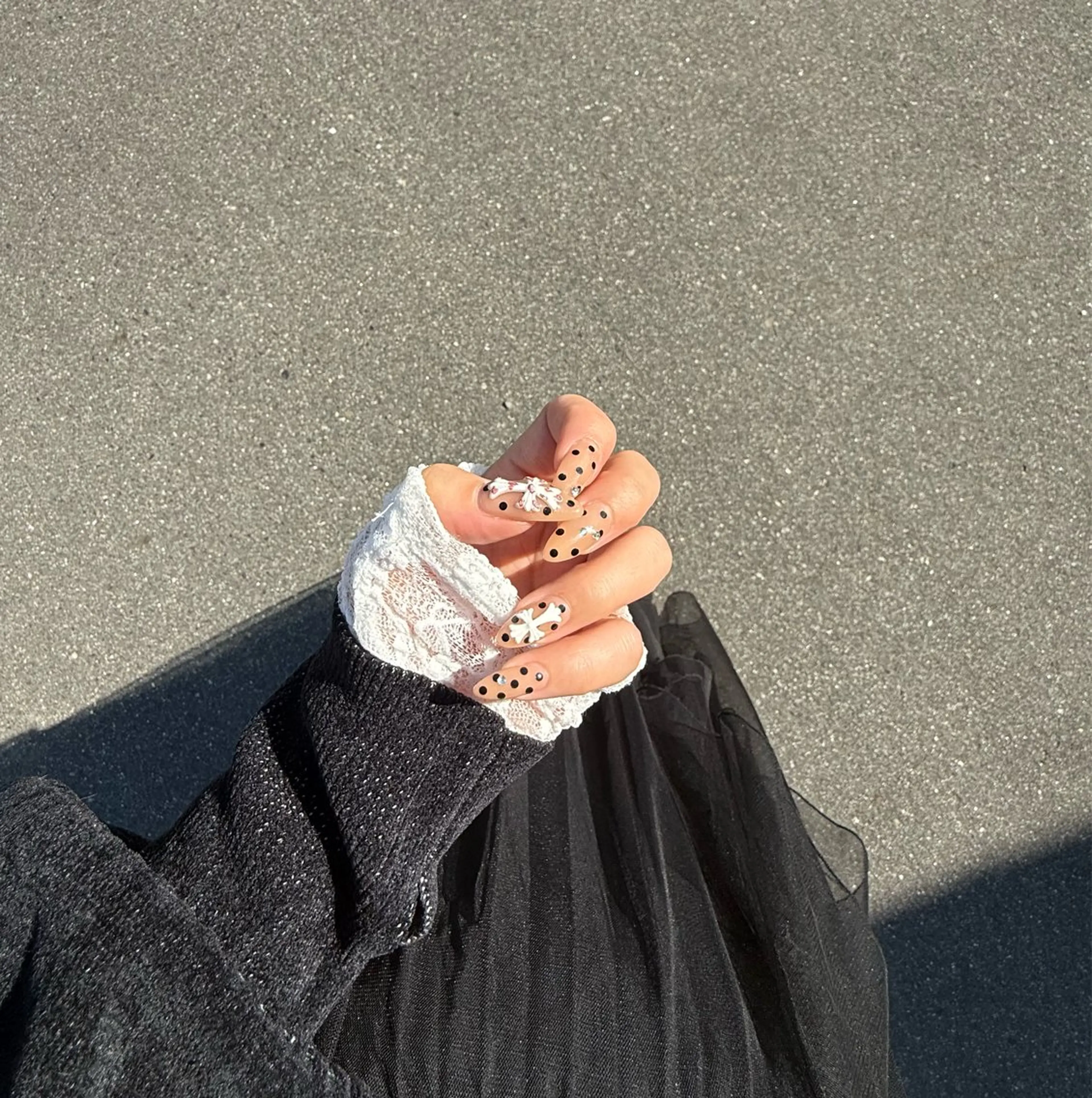 ネイル ハンドネイル three 0 nail spaceのネイルデザイン