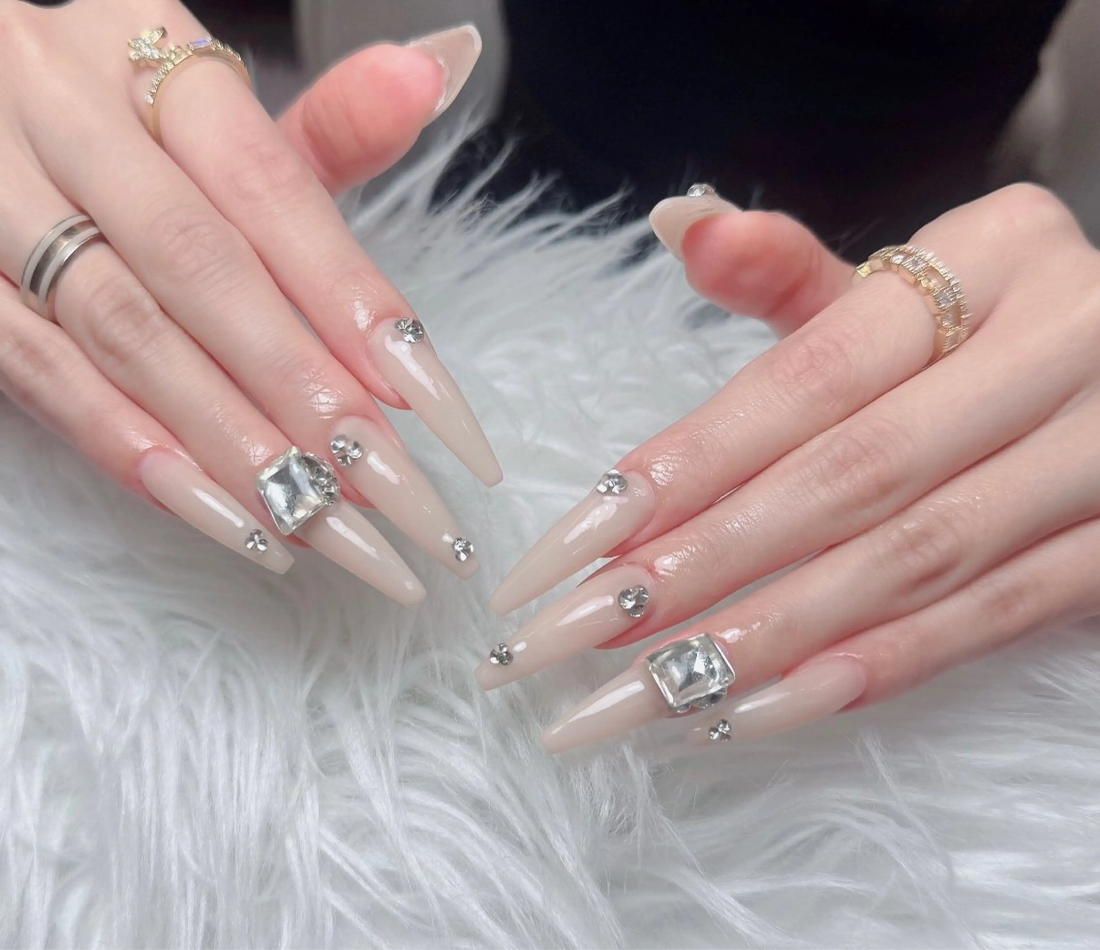 ネイル アートネイル フレンチネイル ジェルネイル 韓国ネイル マグネットネイル ハンドネイル Lenie Nailsのネイルデザイン