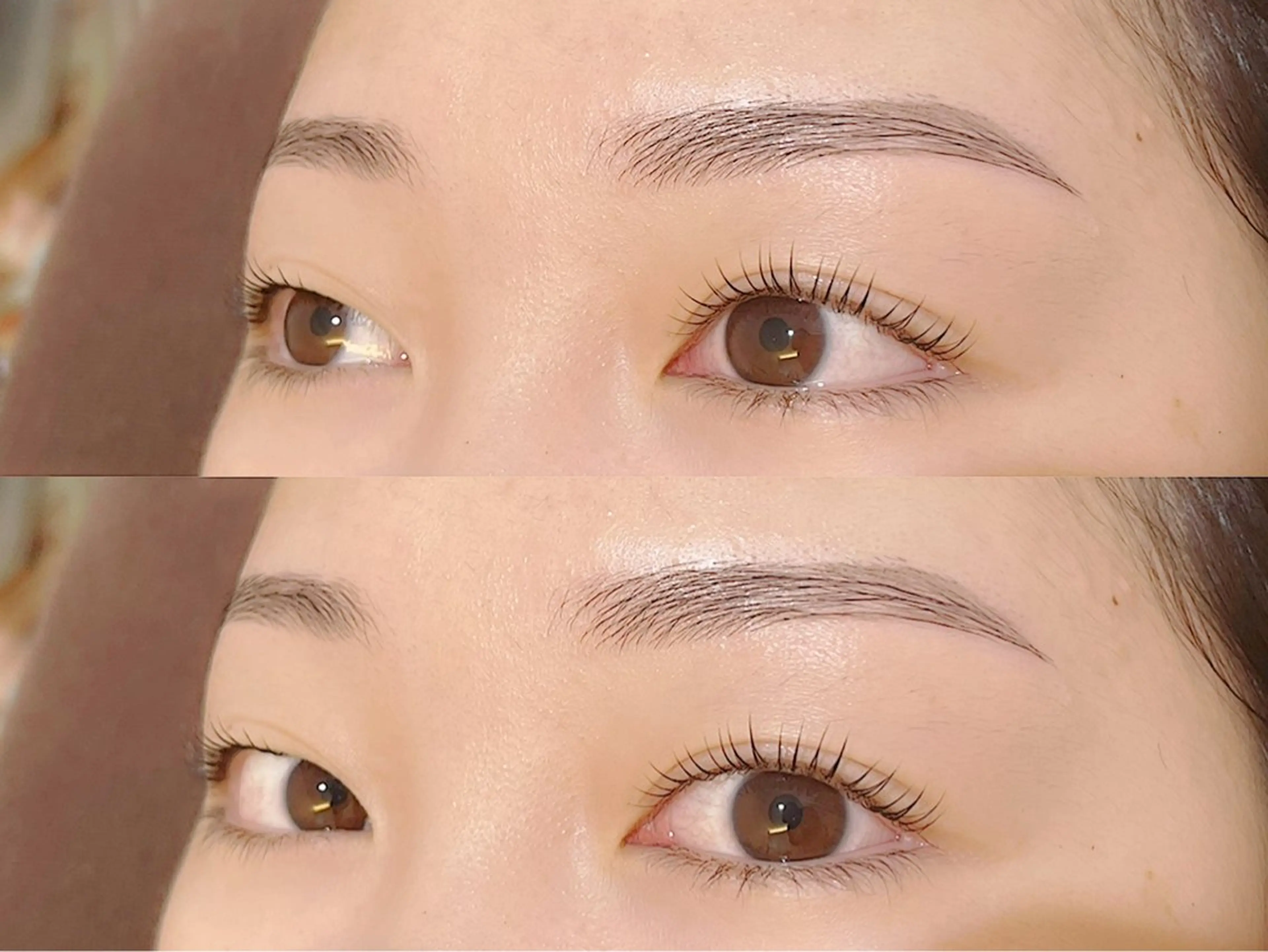 美眉スタイリング（Wax）✖️グロウラミネーションの写真