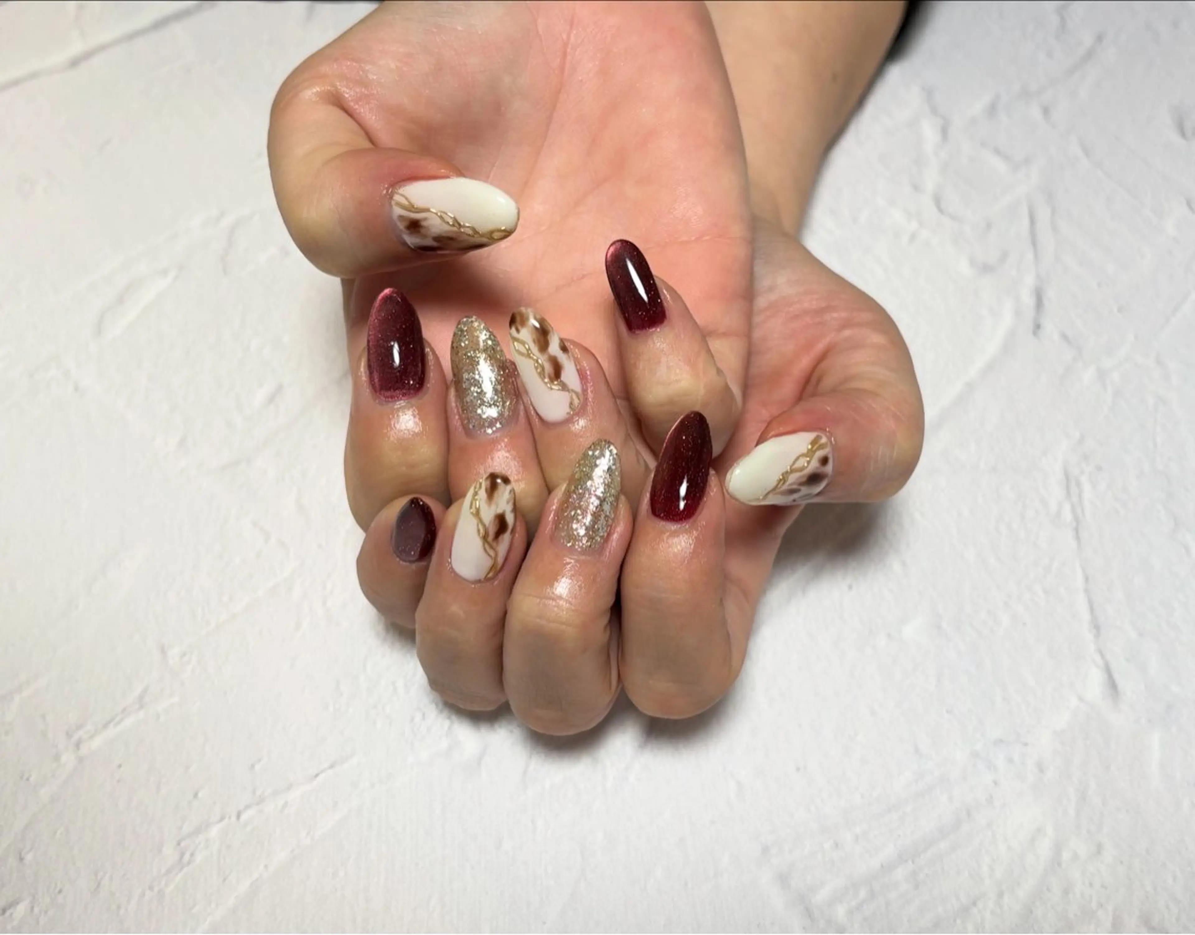 ネイル 愛川町 あんすりうむのネイルデザイン