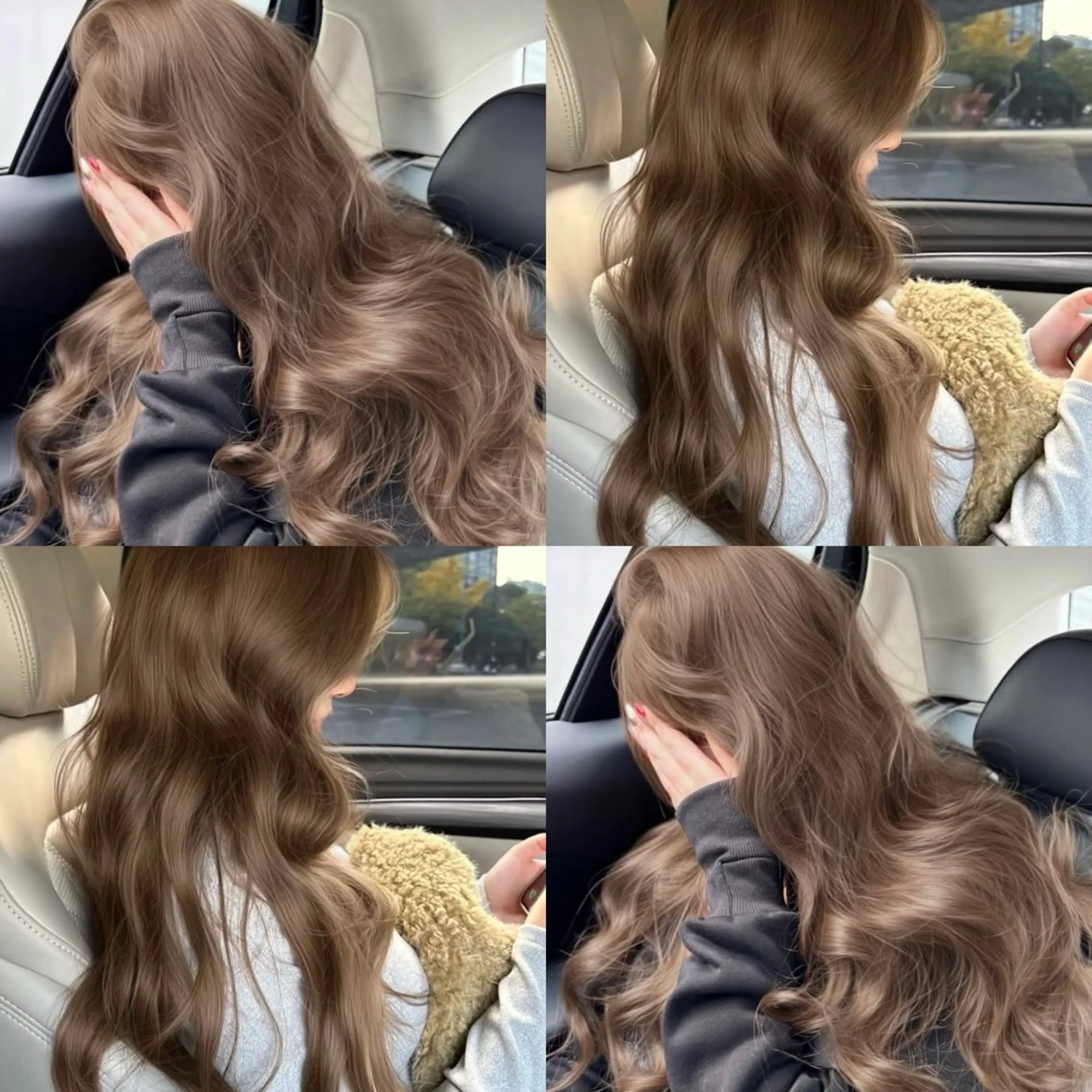 ロング カラー ヘアカラー トリートメント 透明感カラー×艶🩶 🌟YOSHIKIのヘアスタイル