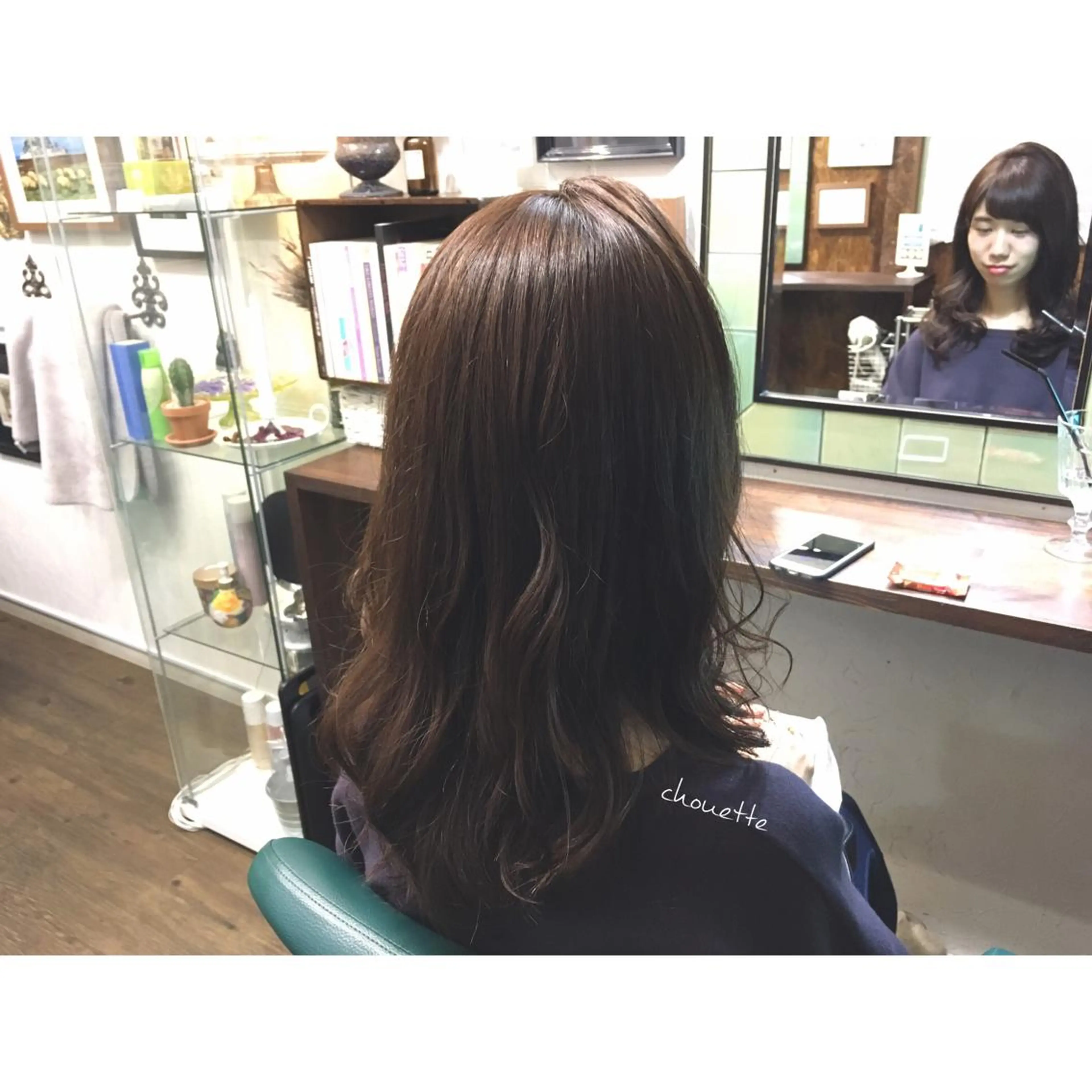 ミディアム セミロング カラー アッシュ サダハルカ |chouetteのヘアスタイル