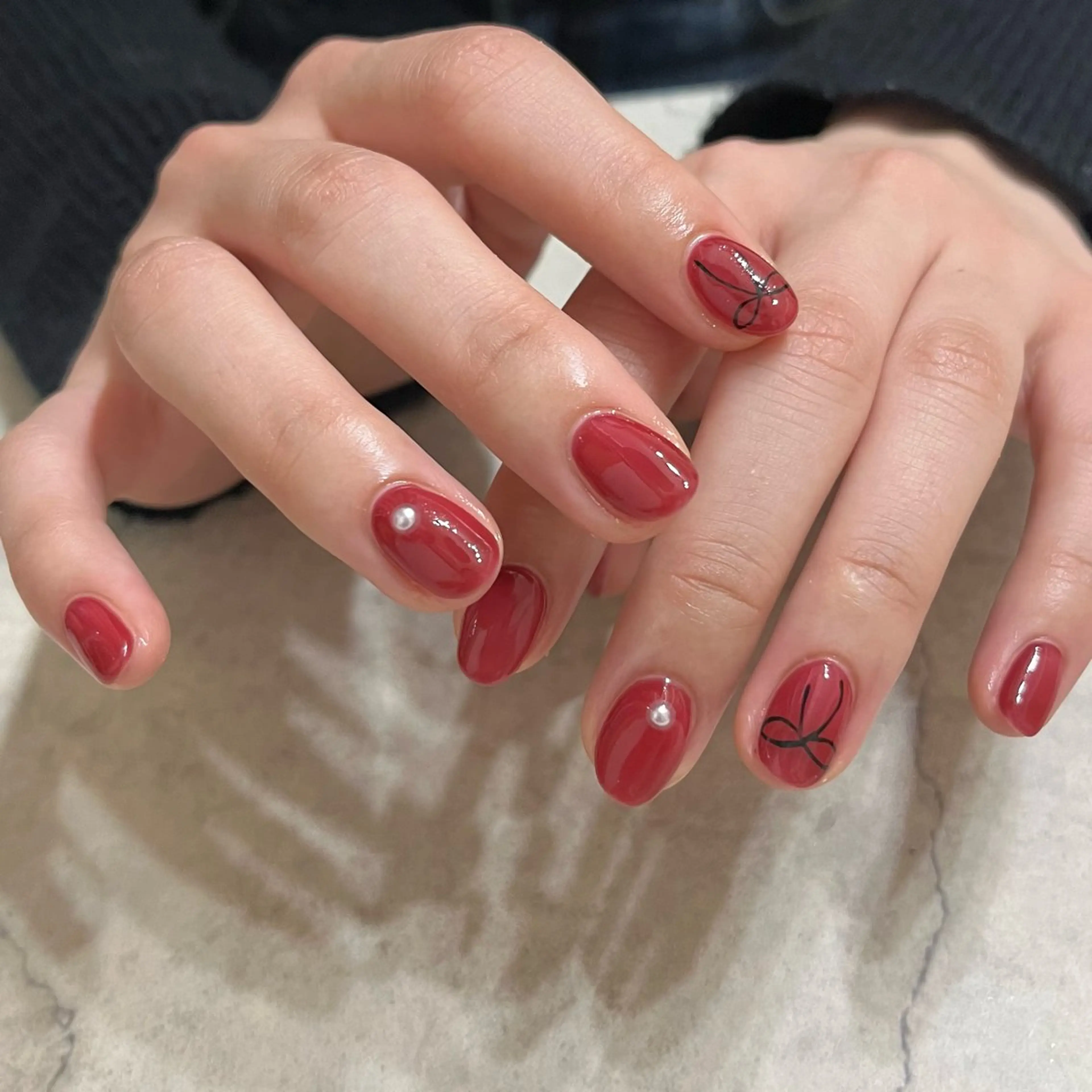 ネイル グリーン ハンドネイル nail salon O (en)所属・vegh. nail／阿波座のネイルデザイン