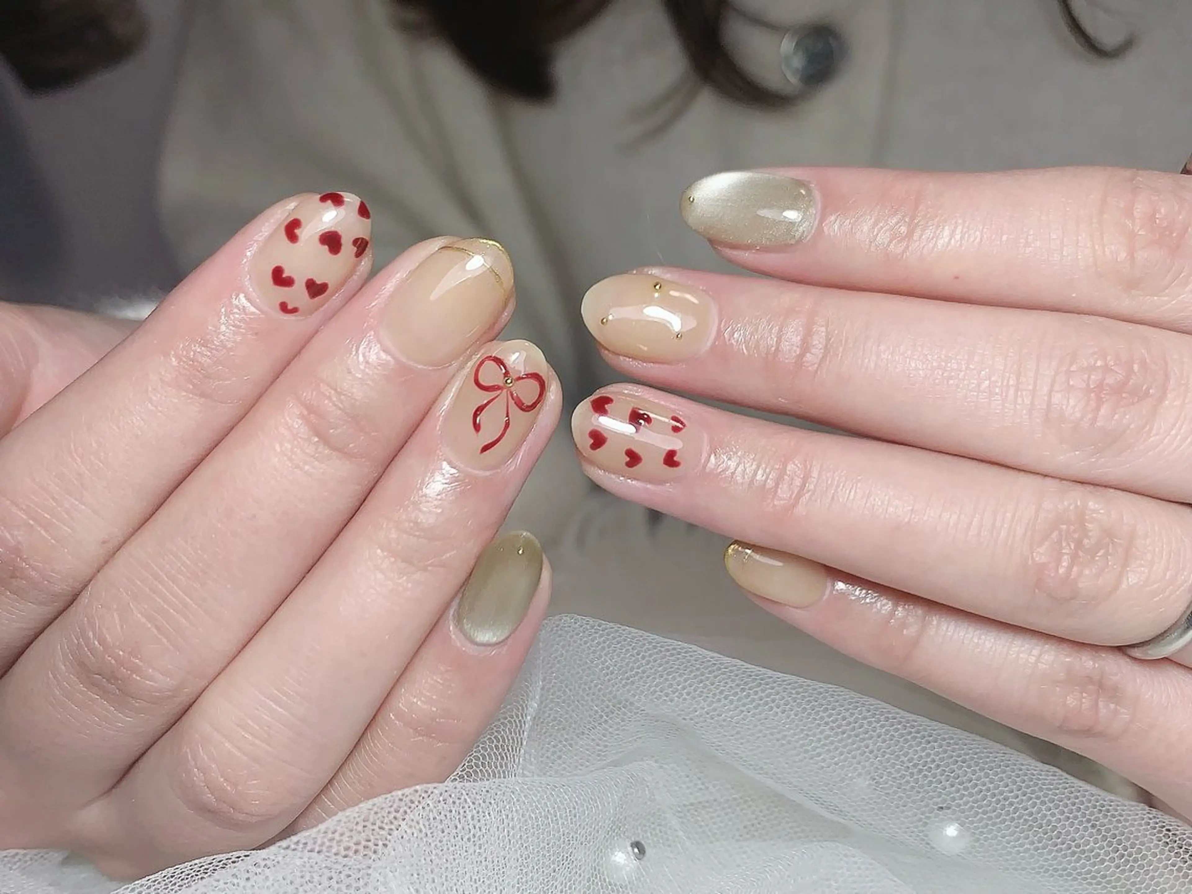 ネイル 持ち込み ゆ いのネイルデザイン