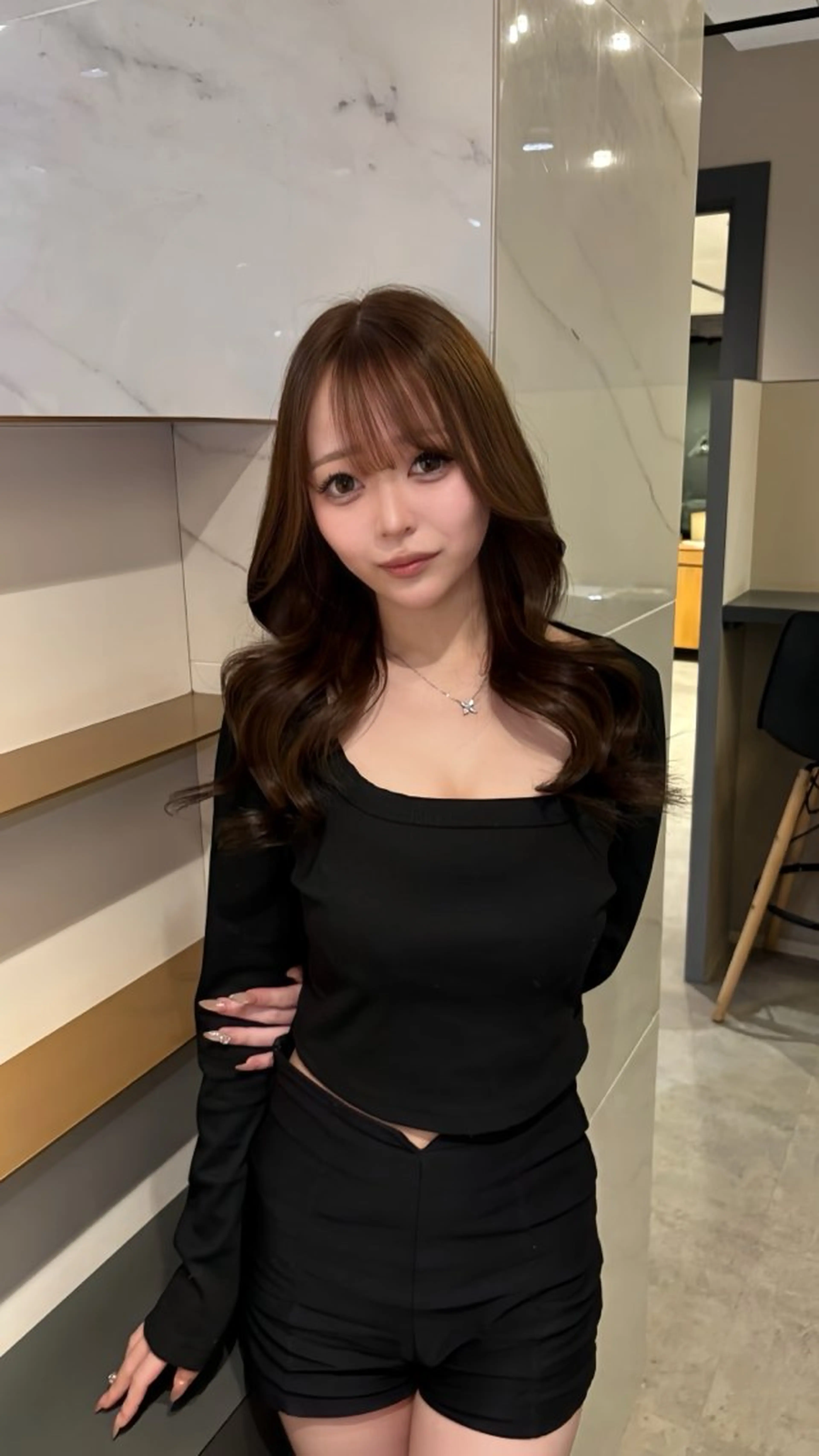 ロング 柿田人和/レディース 💫カットモデル✨のヘアスタイル