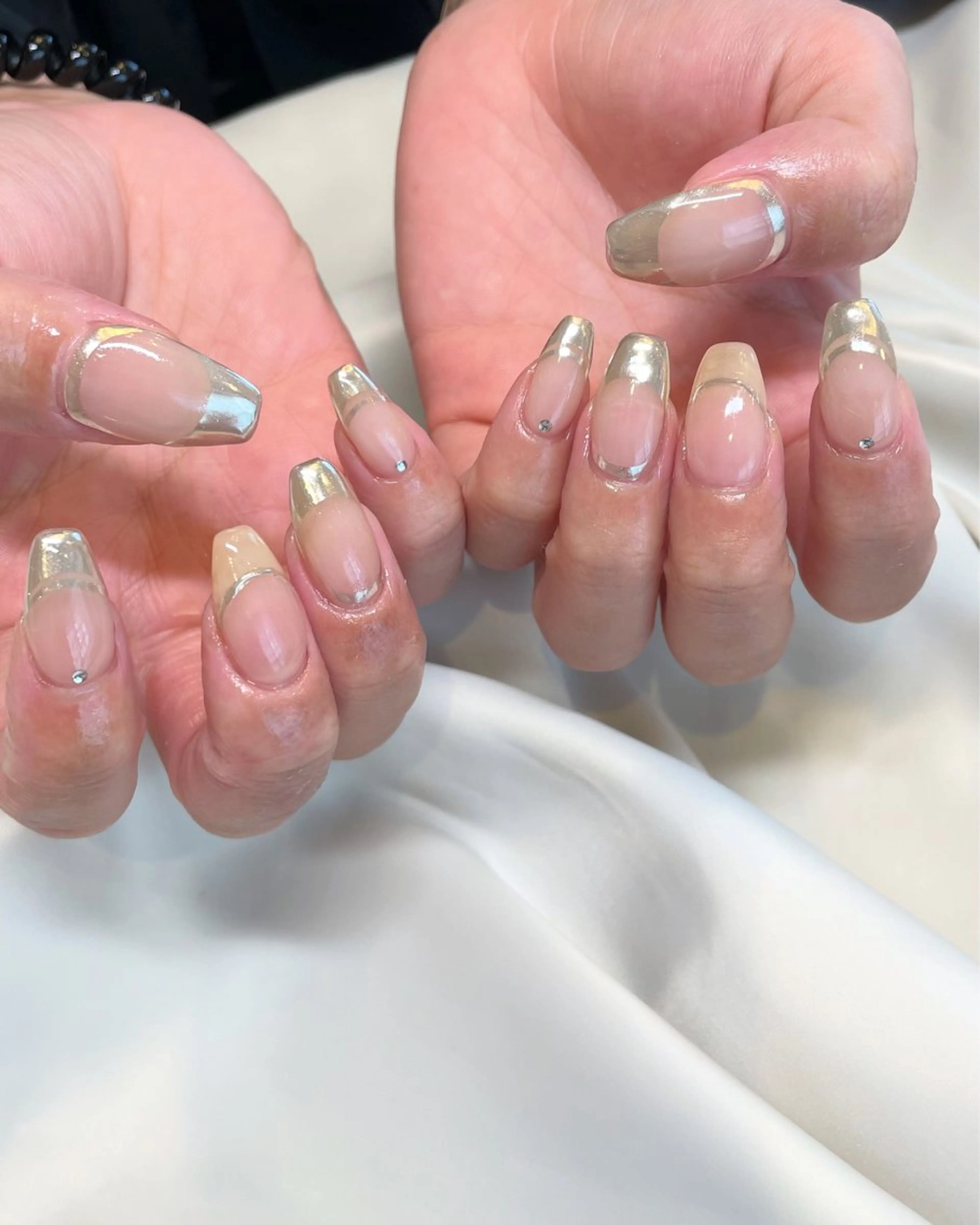 ネイル ミラーネイル ハンドネイル ui nailのネイルデザイン