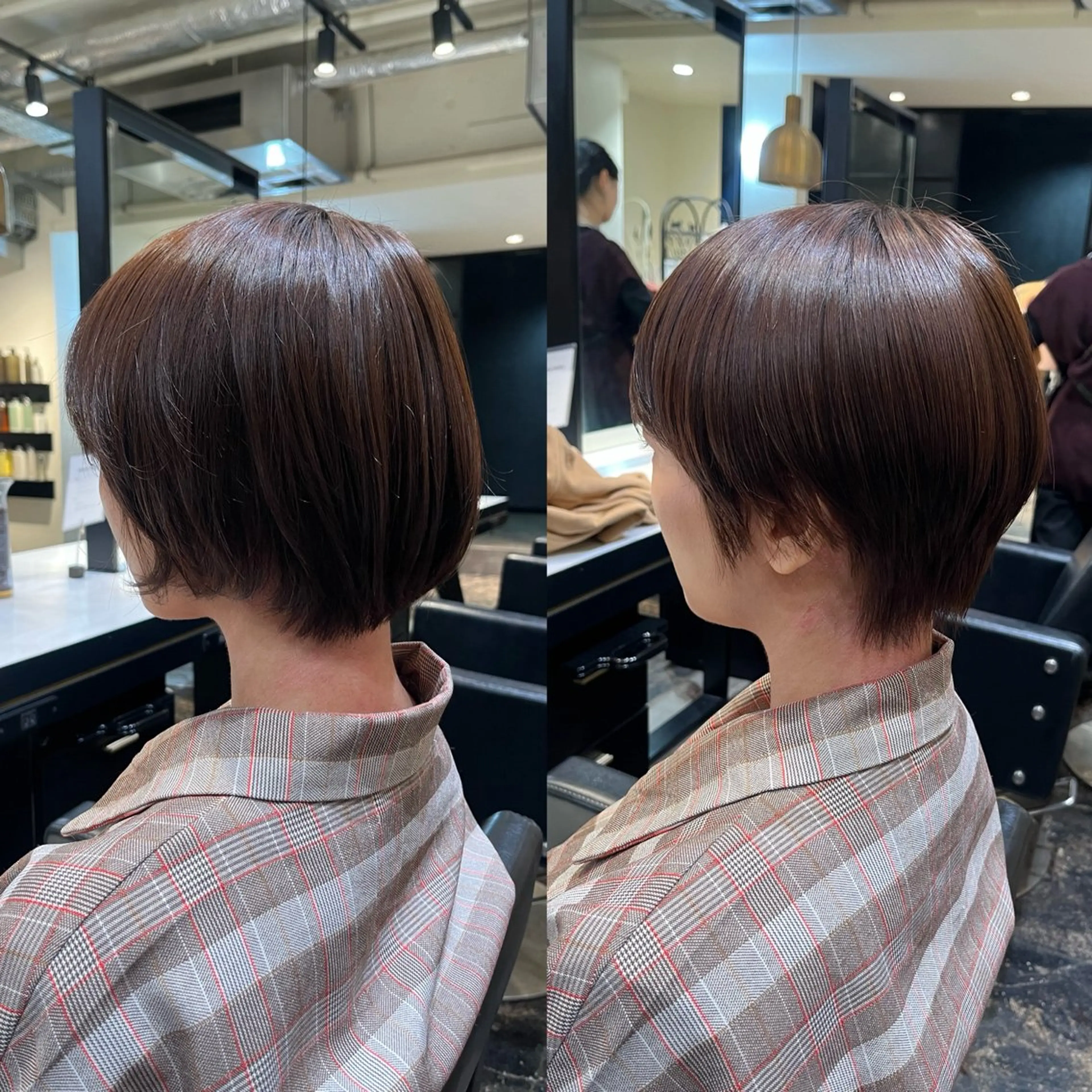 【レディース(ショートスタイル限定)】艶髪✨カット+髪質改善トリートメントの写真