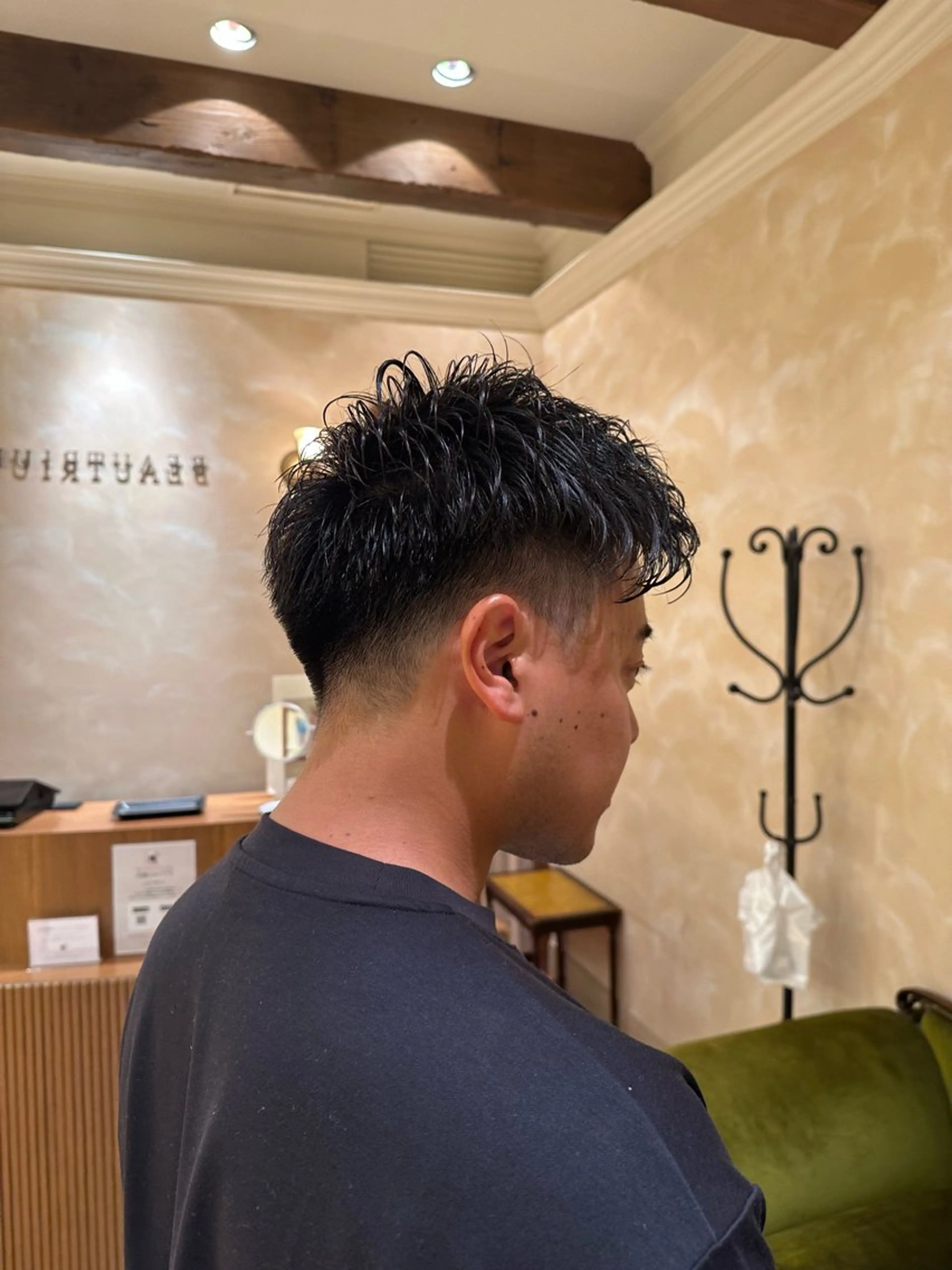 ショート ショートヘア BEAUTRIUM 265所属・カットモデル/ 大森弘貴のヘアスタイル