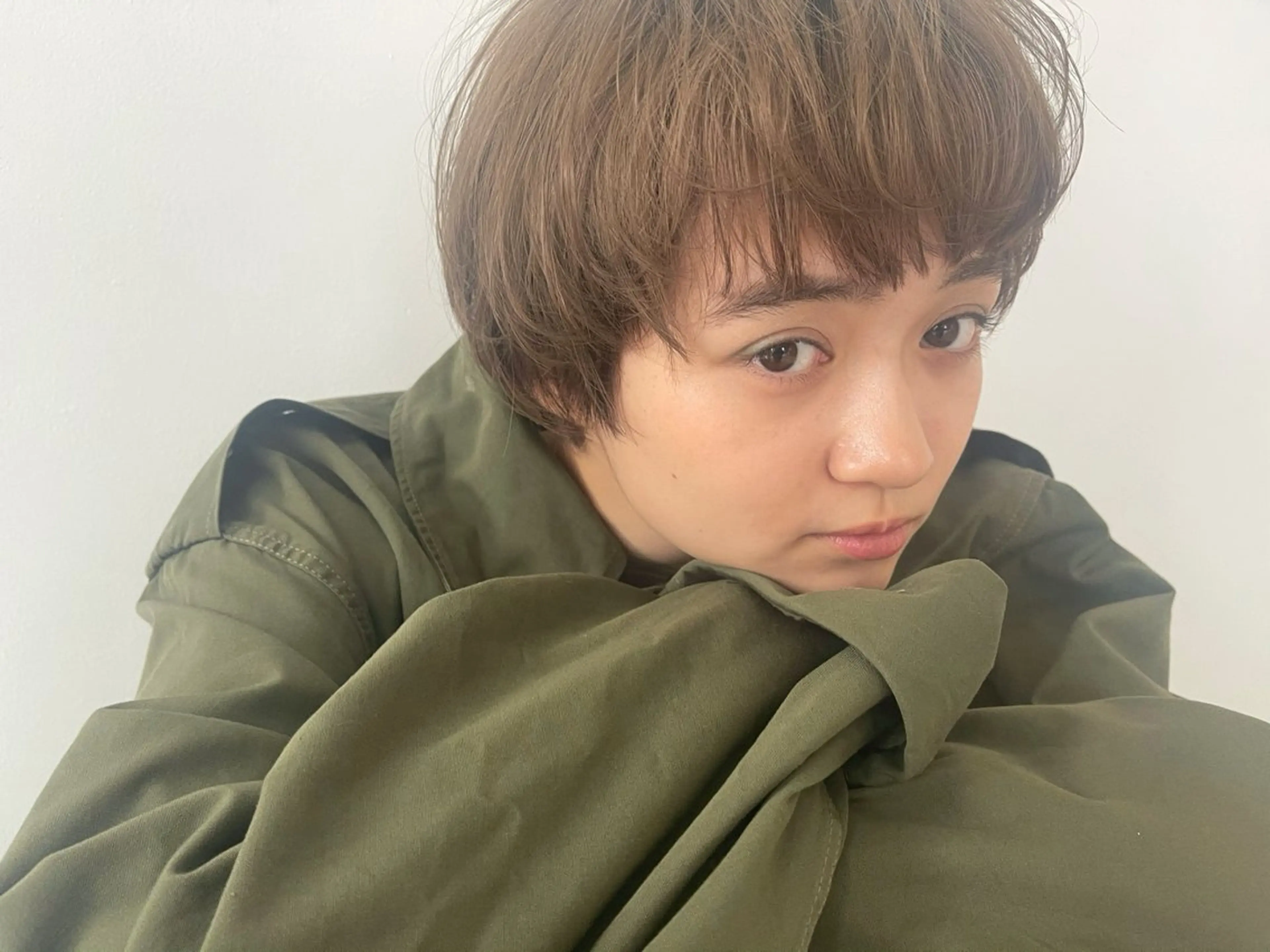 ショート カラー ヘアカラー トリートメント hair design SUN room【サンルーム渋谷】所属・yuinaショート/ ボブ/透明感カラーのヘアスタイル