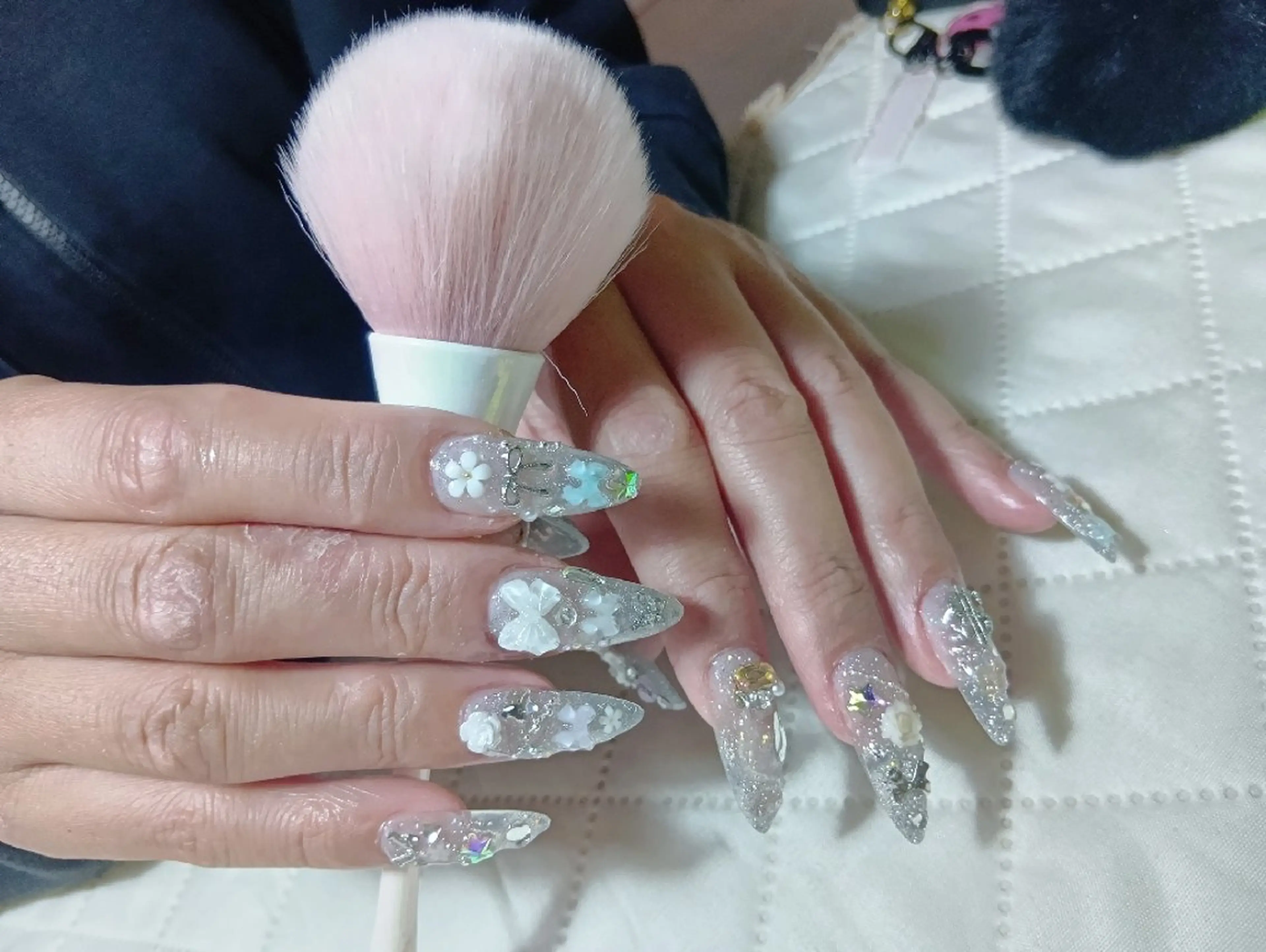 ネイル 長さ出し ハンドネイル ヒナネイルサロン所属・Hina ネイルサロンのネイルデザイン