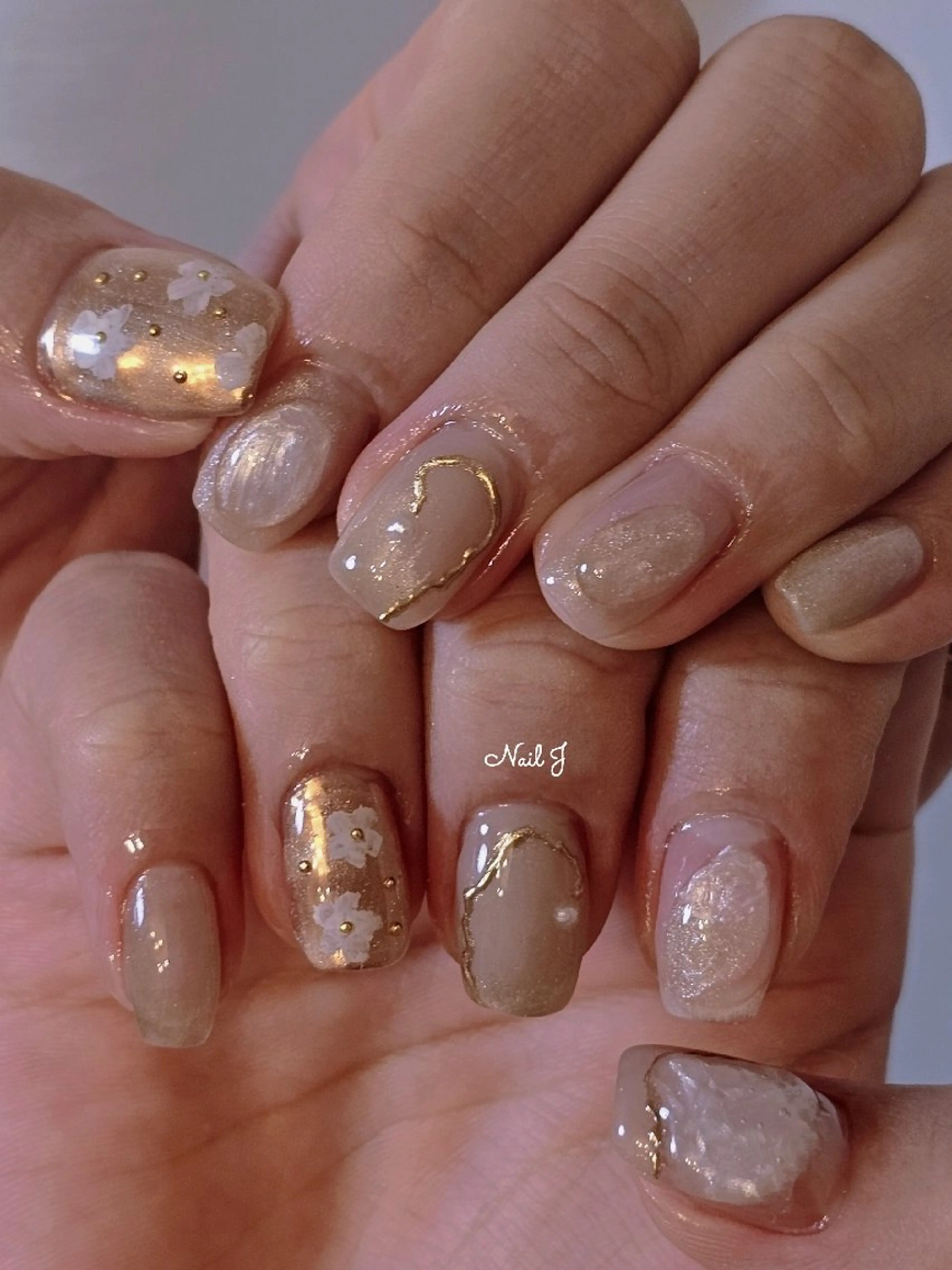 ネイル 持ち込み ハンドネイル Nail Jのネイルデザイン