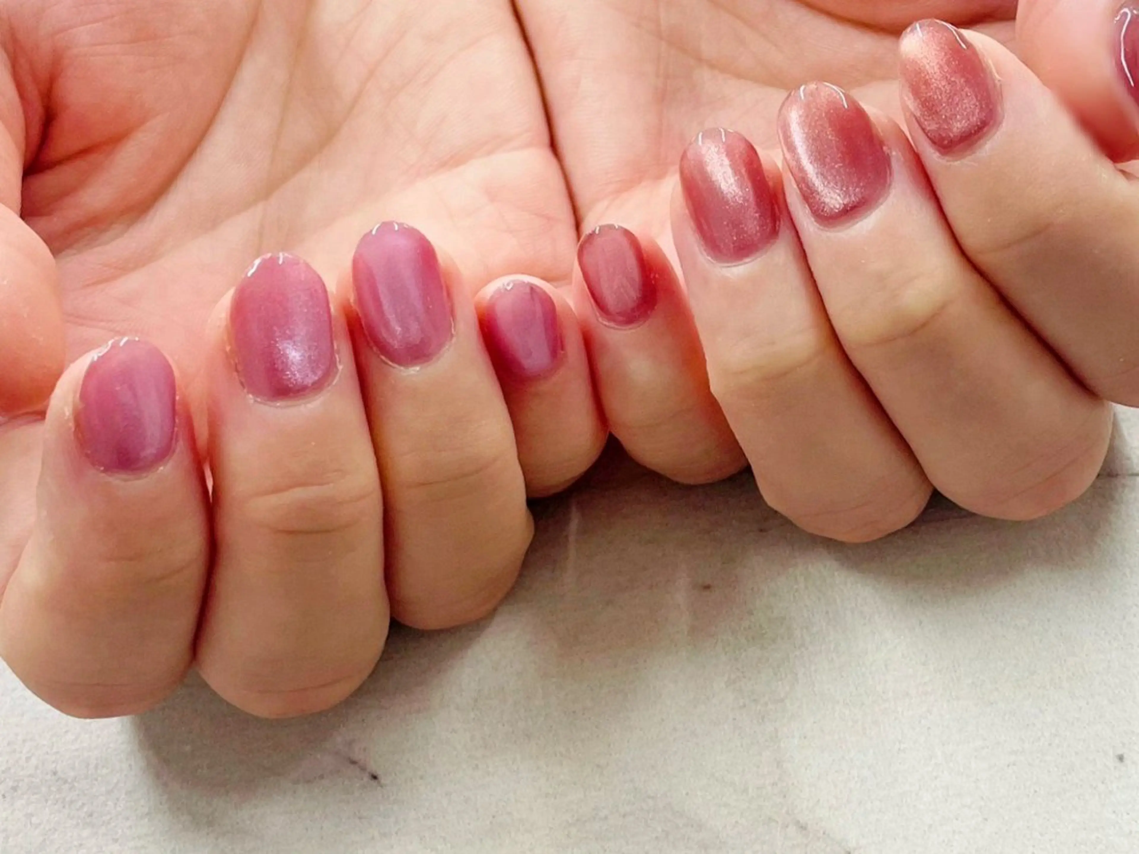 ネイル マグネットネイル ecxia nail yoshiのネイルデザイン