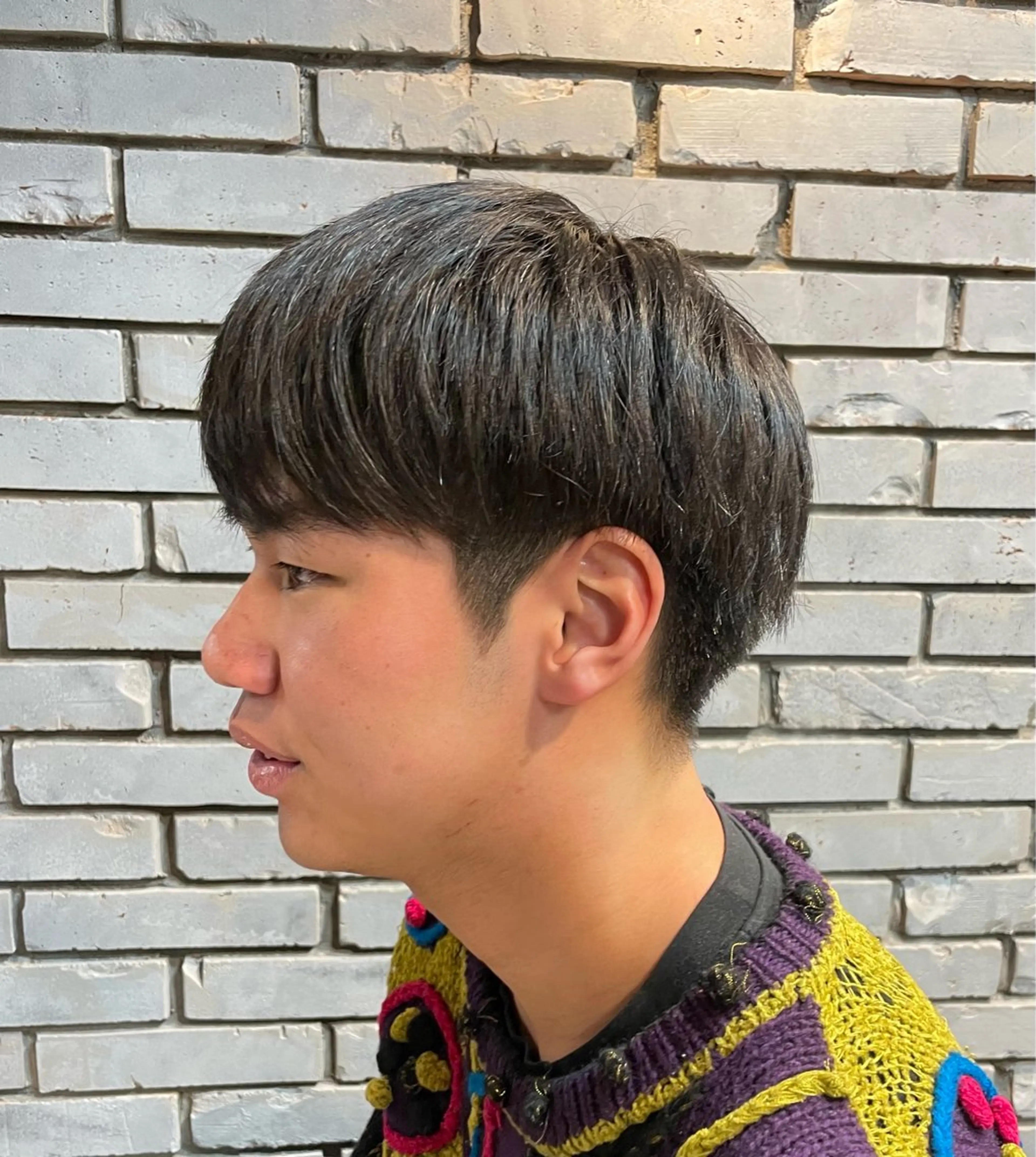 ショート パーマ メンズ マッシュ HAREKE  Loopidea所属・立川/メンズ特化 阿見のヘアスタイル