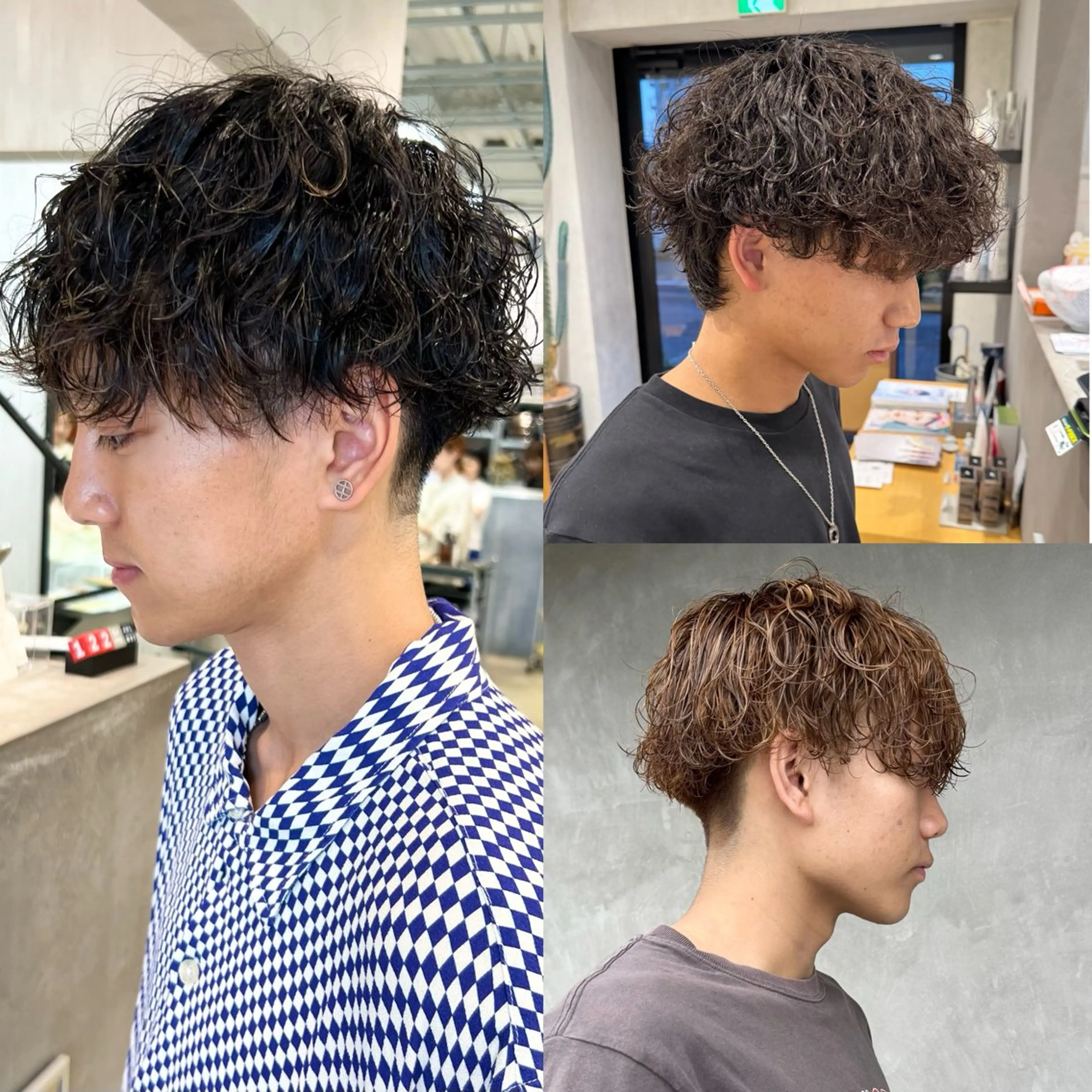 【満18歳クーポン】初パーマ/黒髪卒業/ツイスト、スパイラル、波打ちパーマ40%off ¥19,800→¥12,100の写真