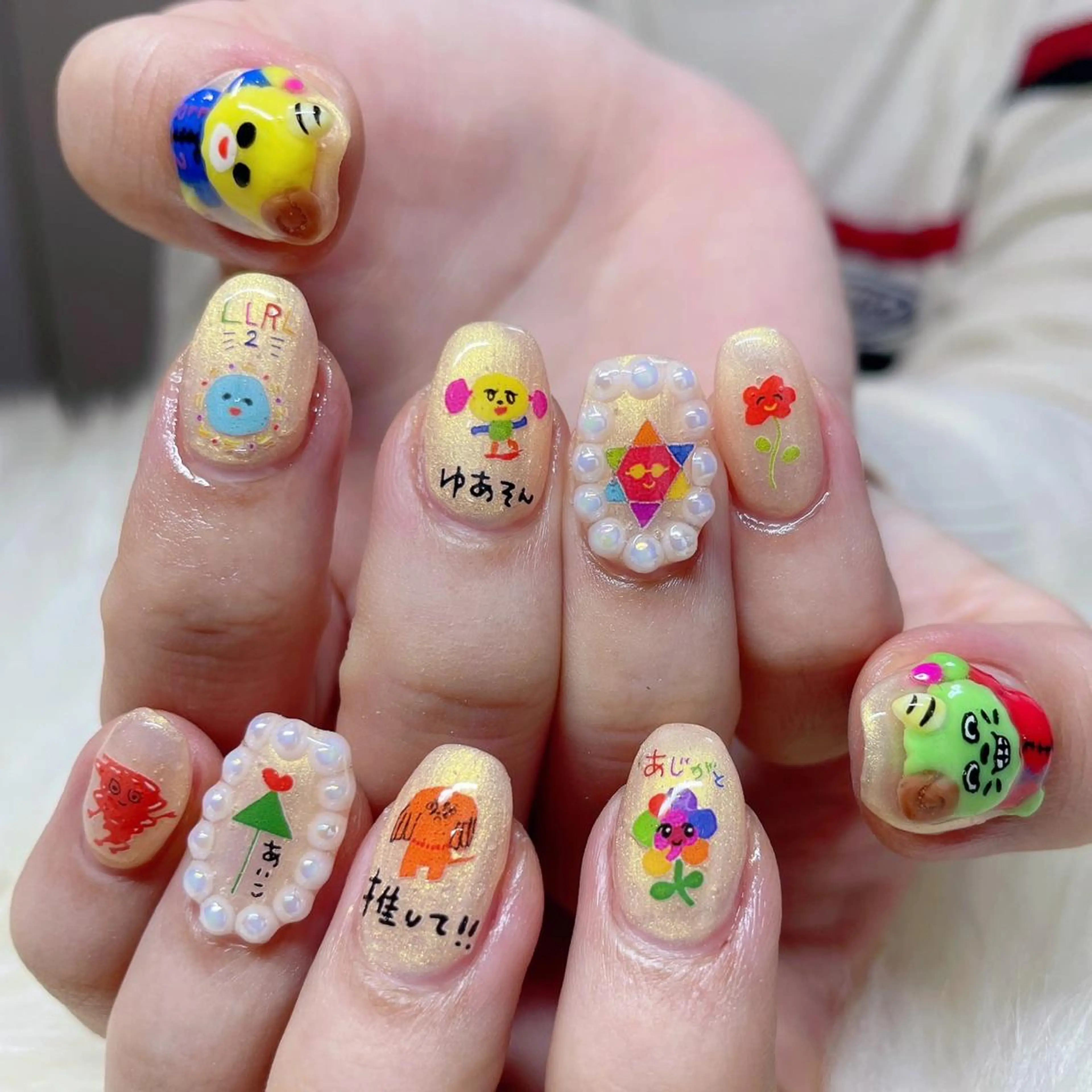 セミロング 💜MIYA nail川崎店のネイルデザイン