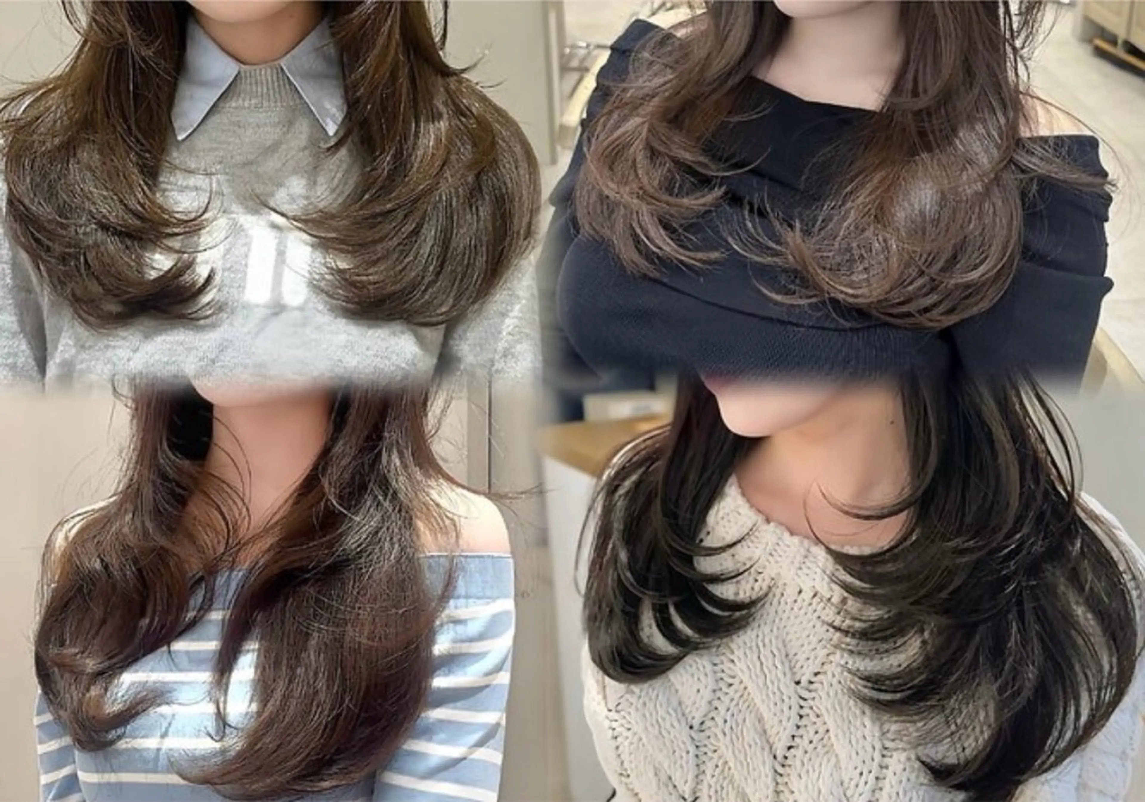 セミロング カラー Zina 梅田店 レイヤー/Miyuのヘアスタイル