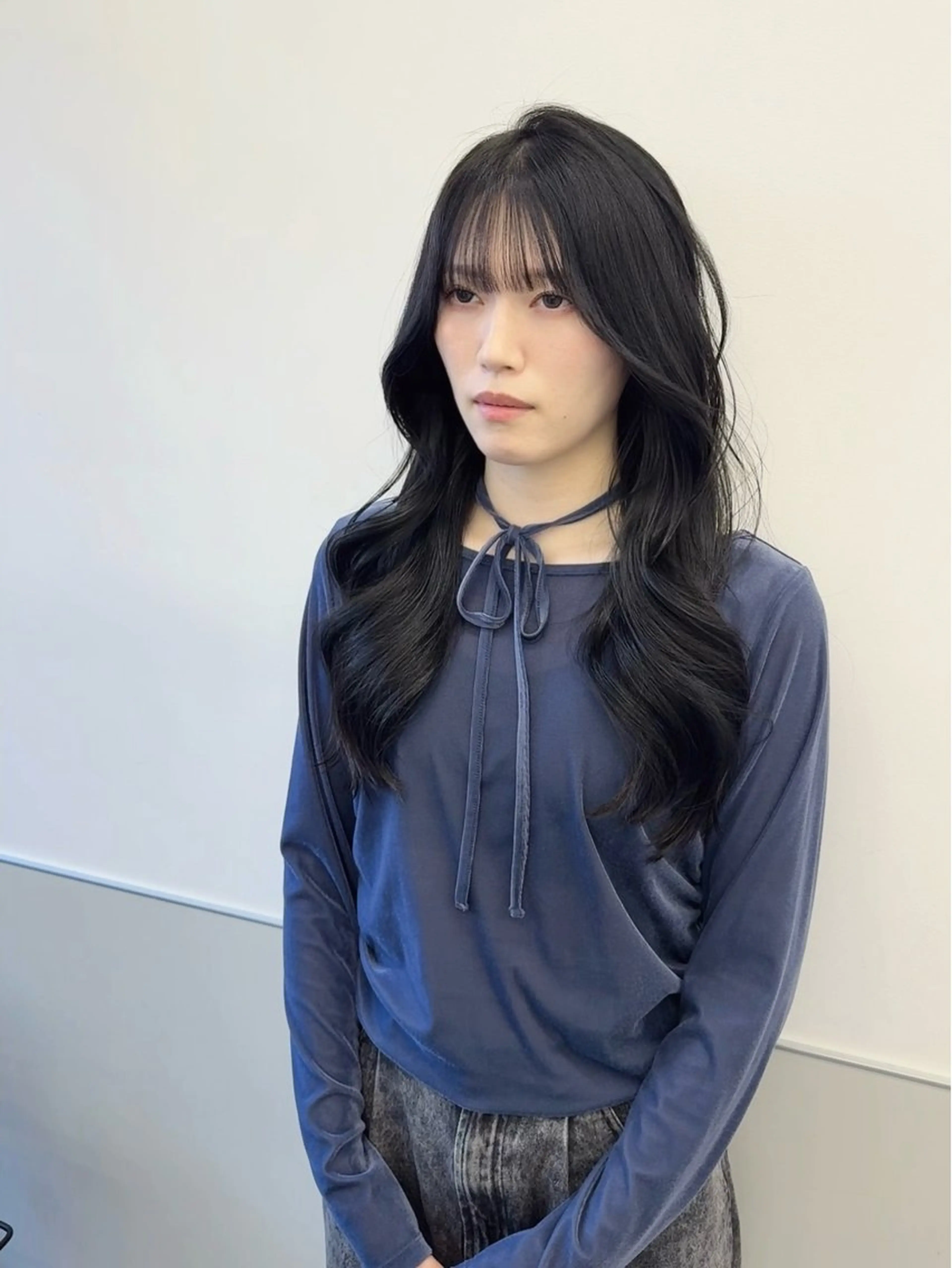 ロング カラー ロングレイヤー レイヤーカット ロング カット ヘアカラー トリートメント GO TODAY シェアサロン 町田店所属・韓国ヘア🇰🇷 スズキのヘアスタイル