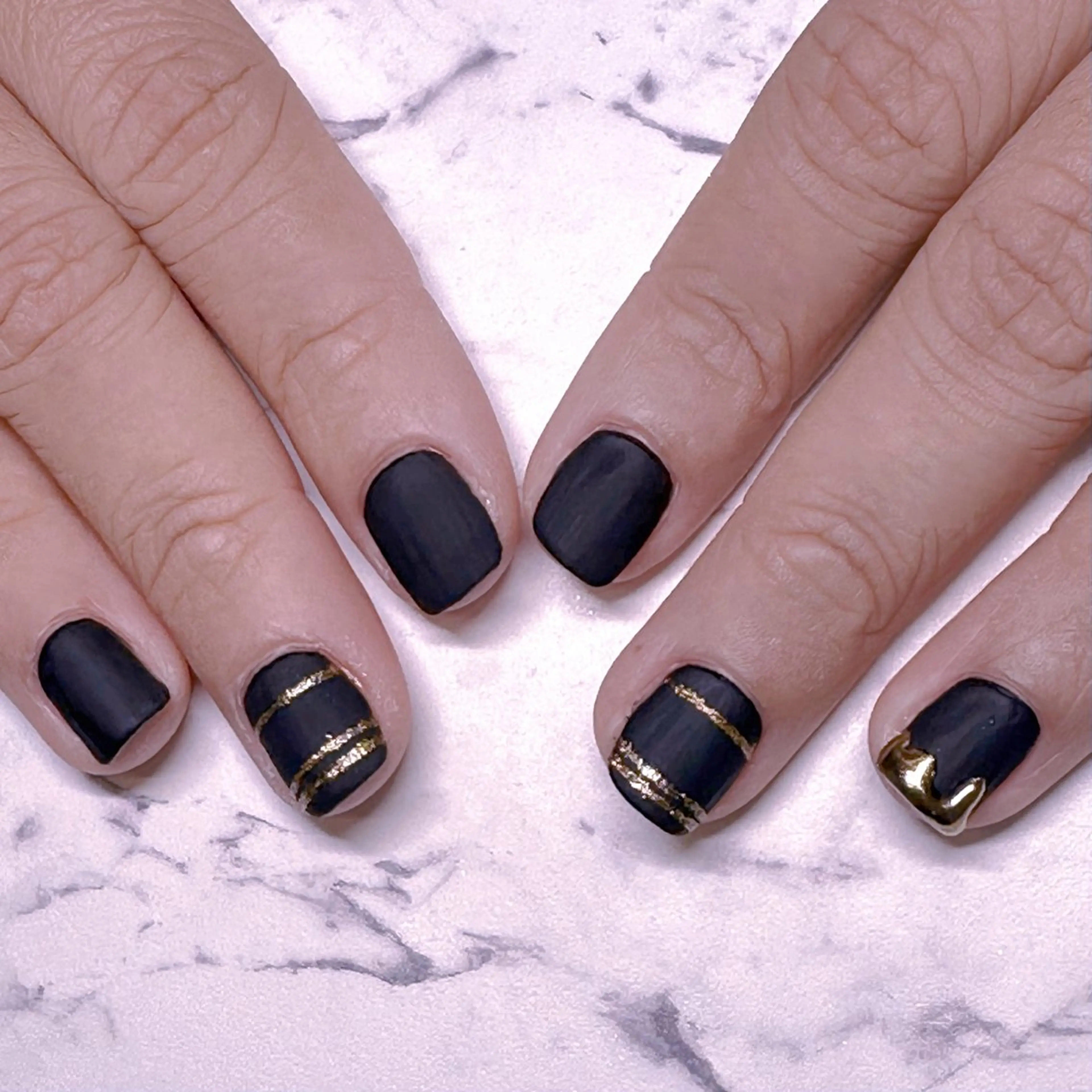 ネイル ハンドネイル I_p4ce所属・I_p4ce 🍊あい🍊のネイルデザイン