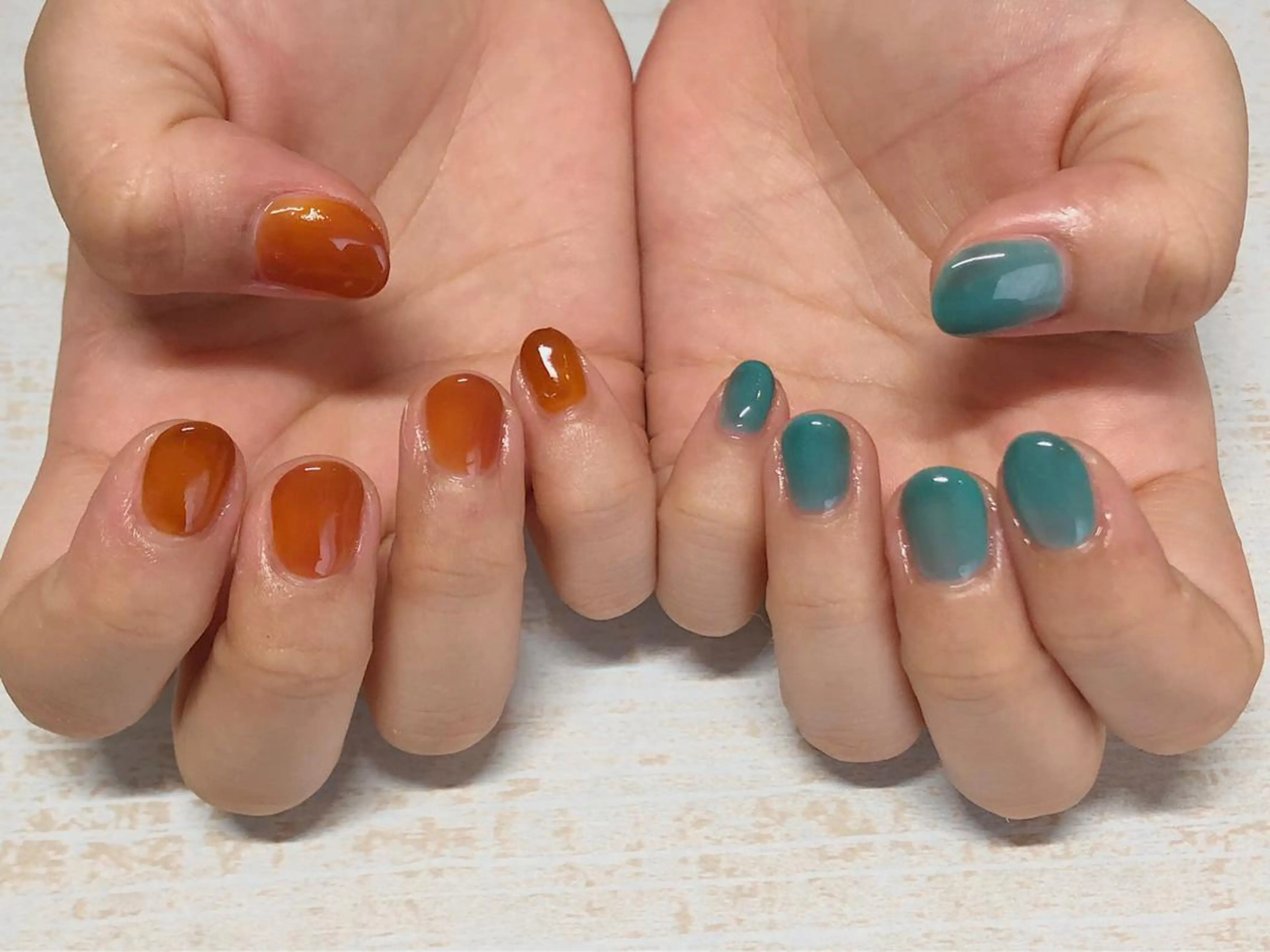 ネイル 𖡼 yumenoのネイルデザイン