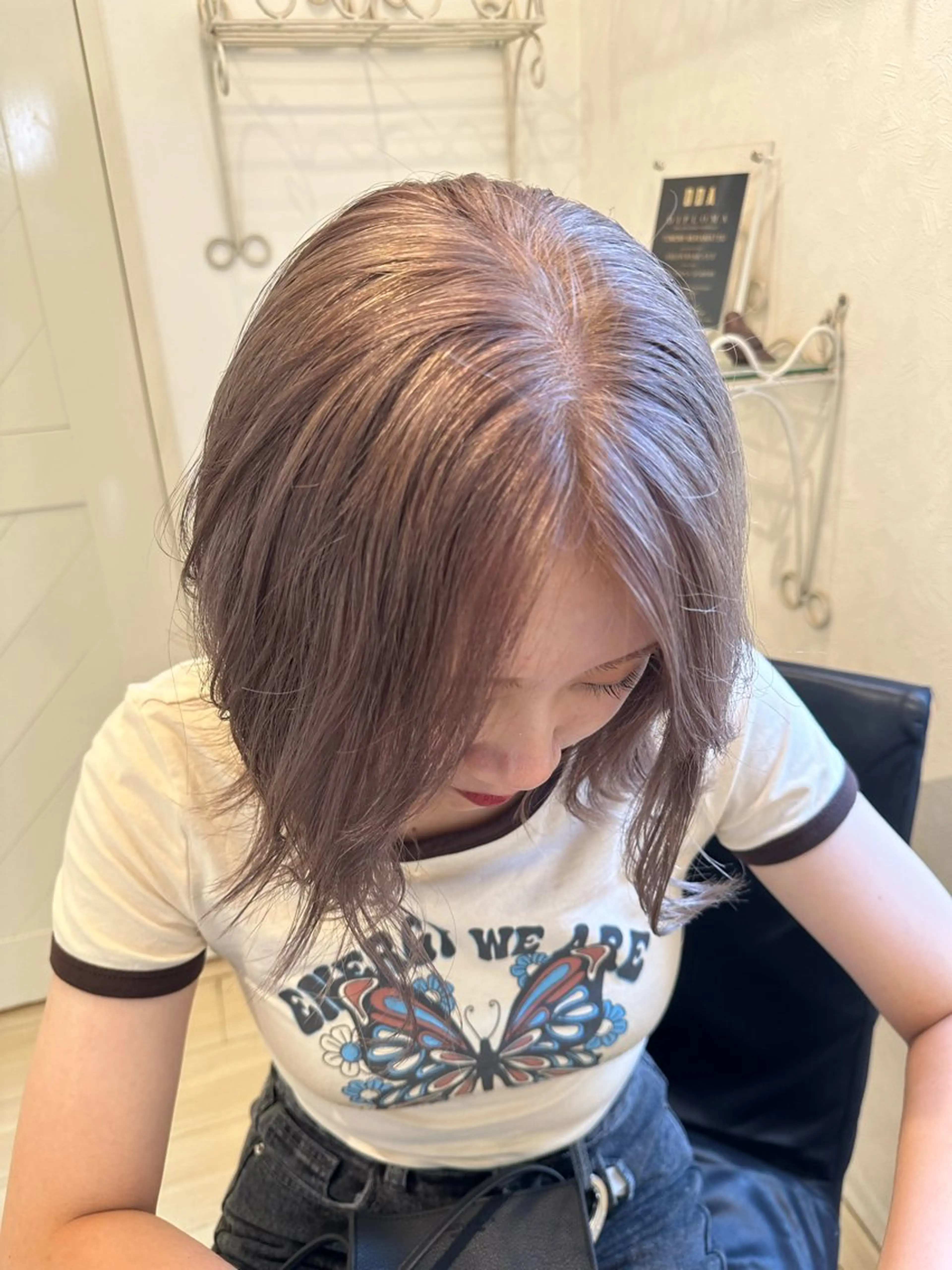 ミディアム カラー Rian長久手店所属・6月26日(木)🫧 限定！！ちうらゆうなのヘアスタイル