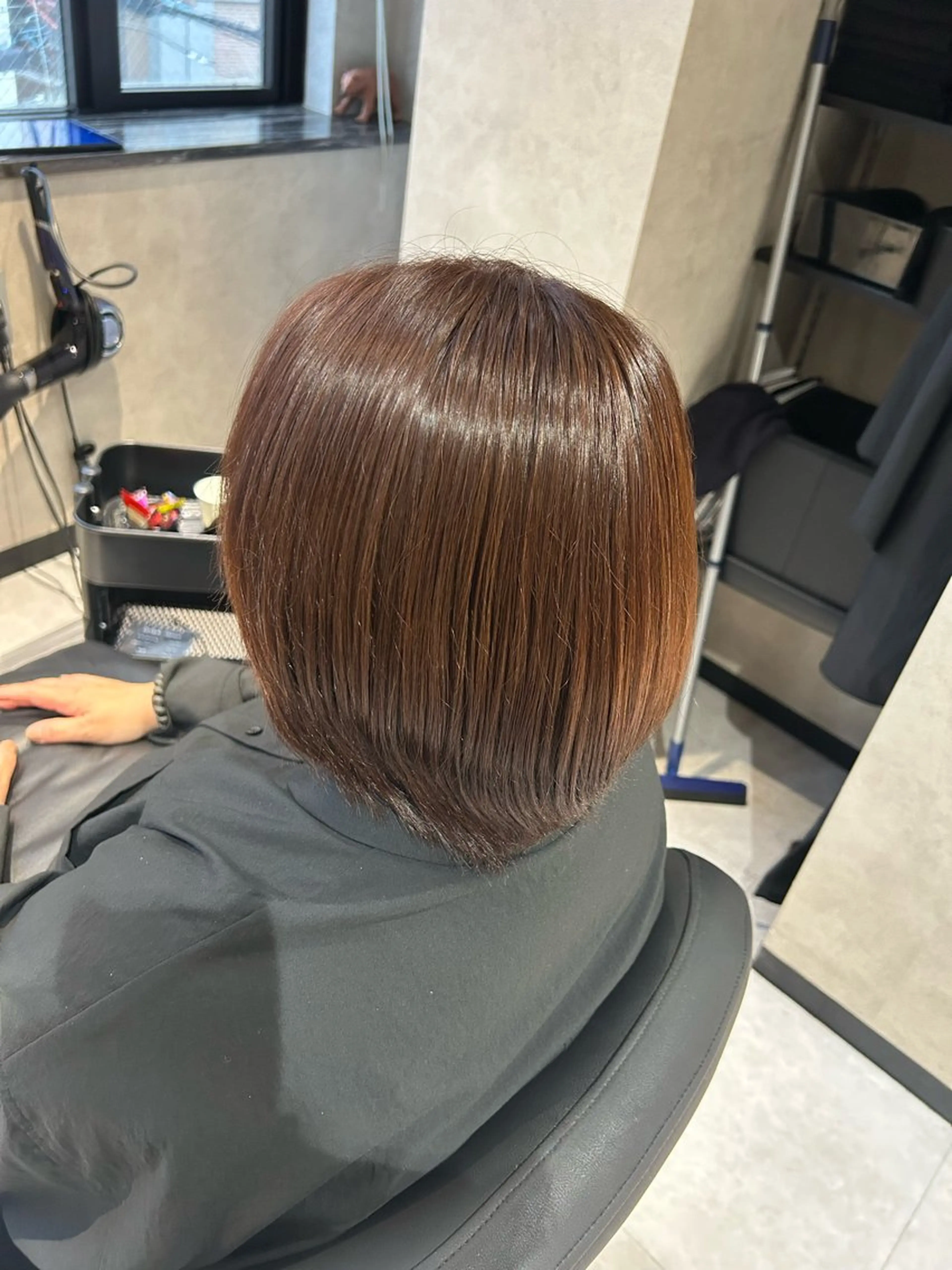 ショート カラー ヘアカラー トリートメント 《.Xian》リク /透明感カラー/艶髪のヘアスタイル