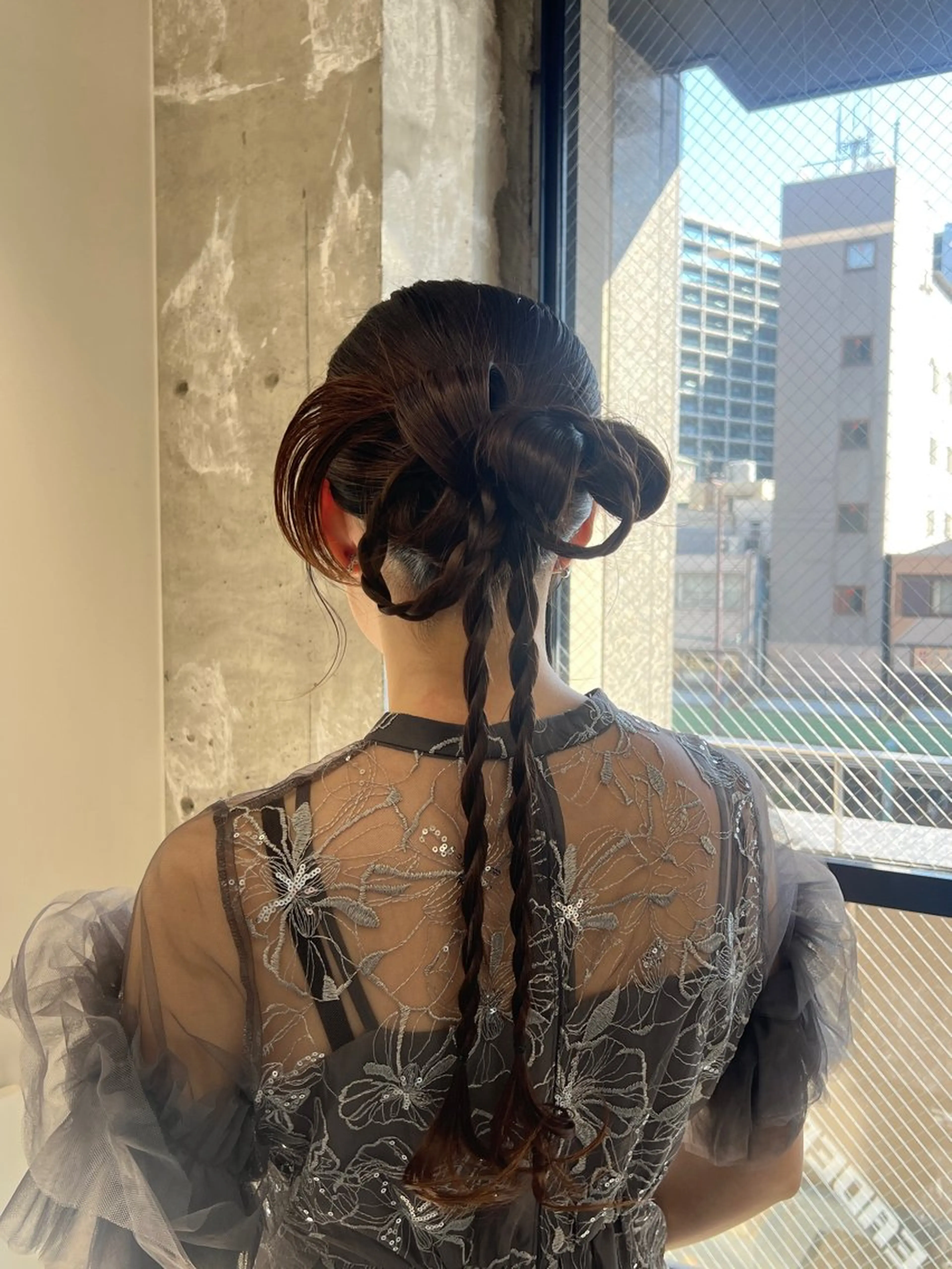 ヘアアレンジ ヘアセット 【NEWI】韓国ヘア 🇰🇷Honokaのヘアスタイル