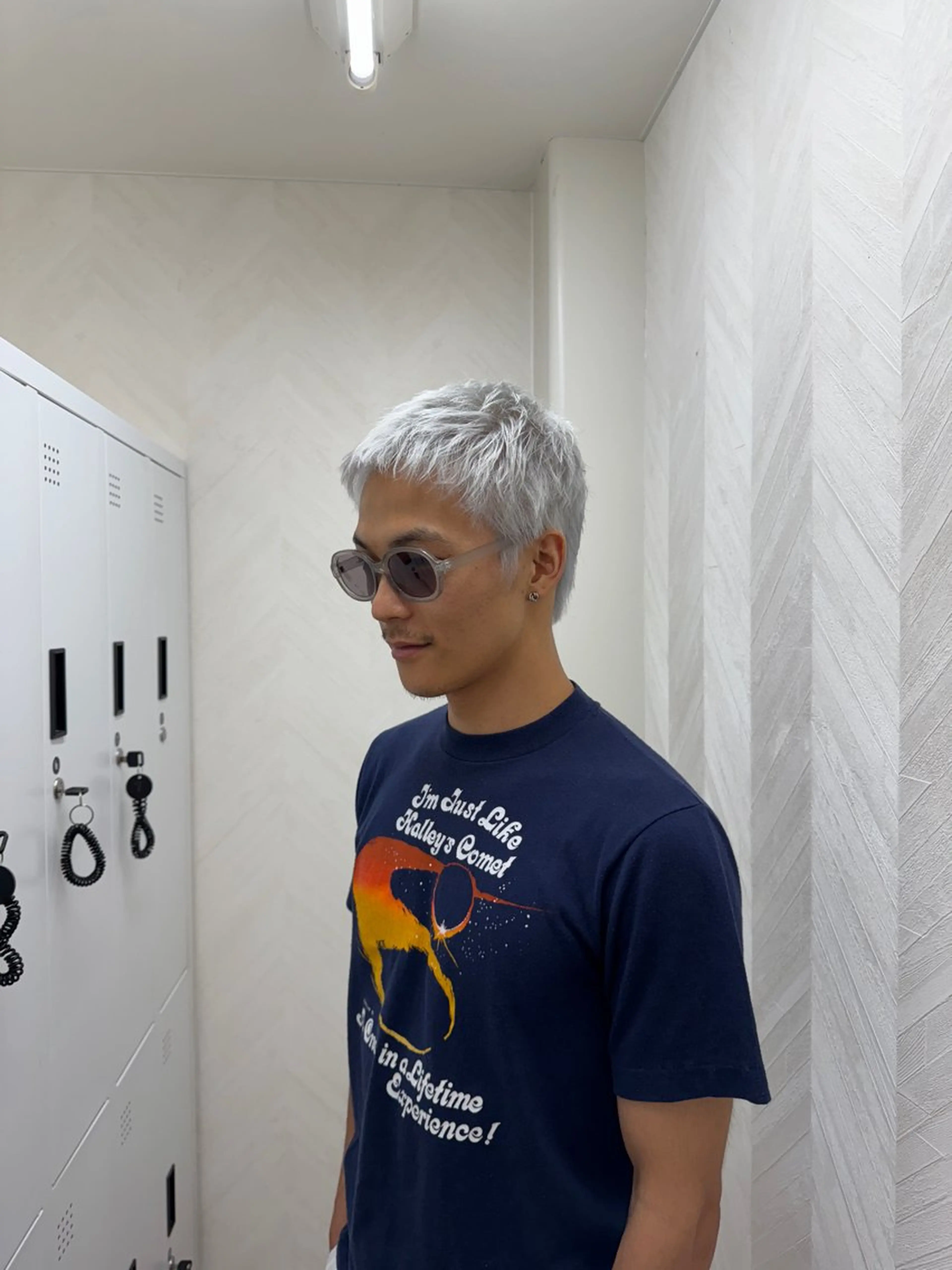 カラー メンズ メンズブリーチ ブリーチ MERAKbyCoRe.gn所属・上田 莉那のヘアスタイル