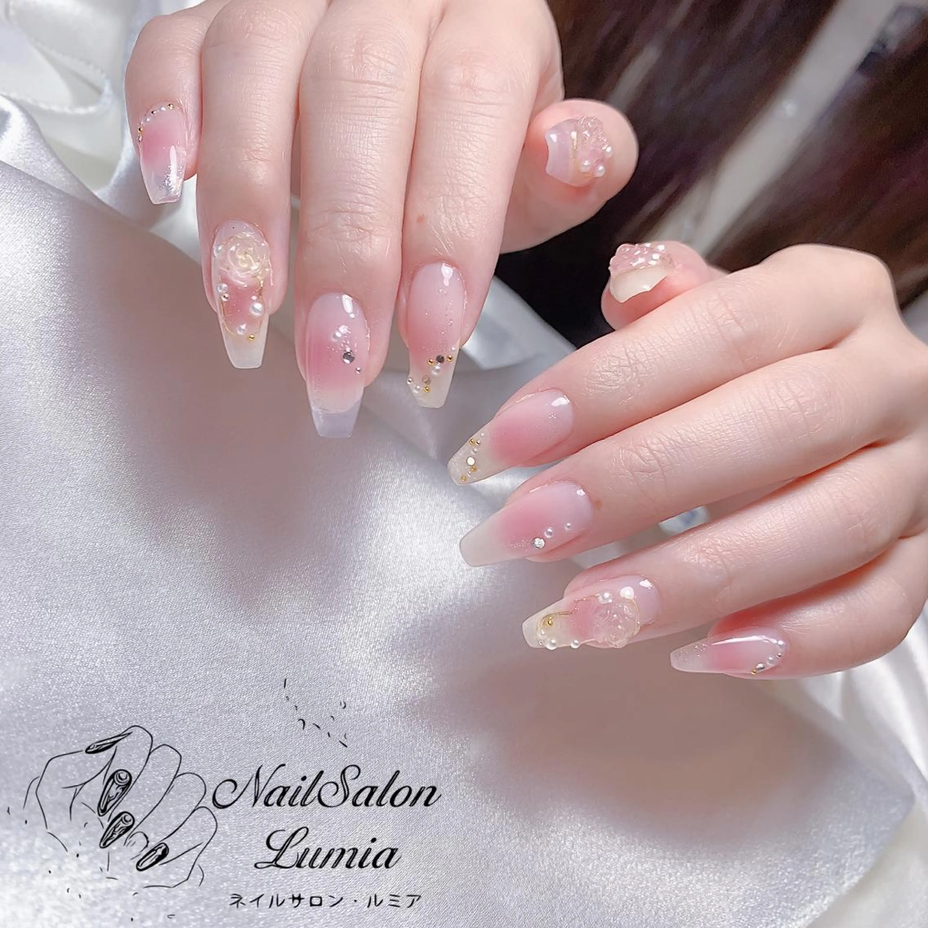 ネイル ハンドネイル ネイルサロン ルミア Lumia 店長のネイルデザイン