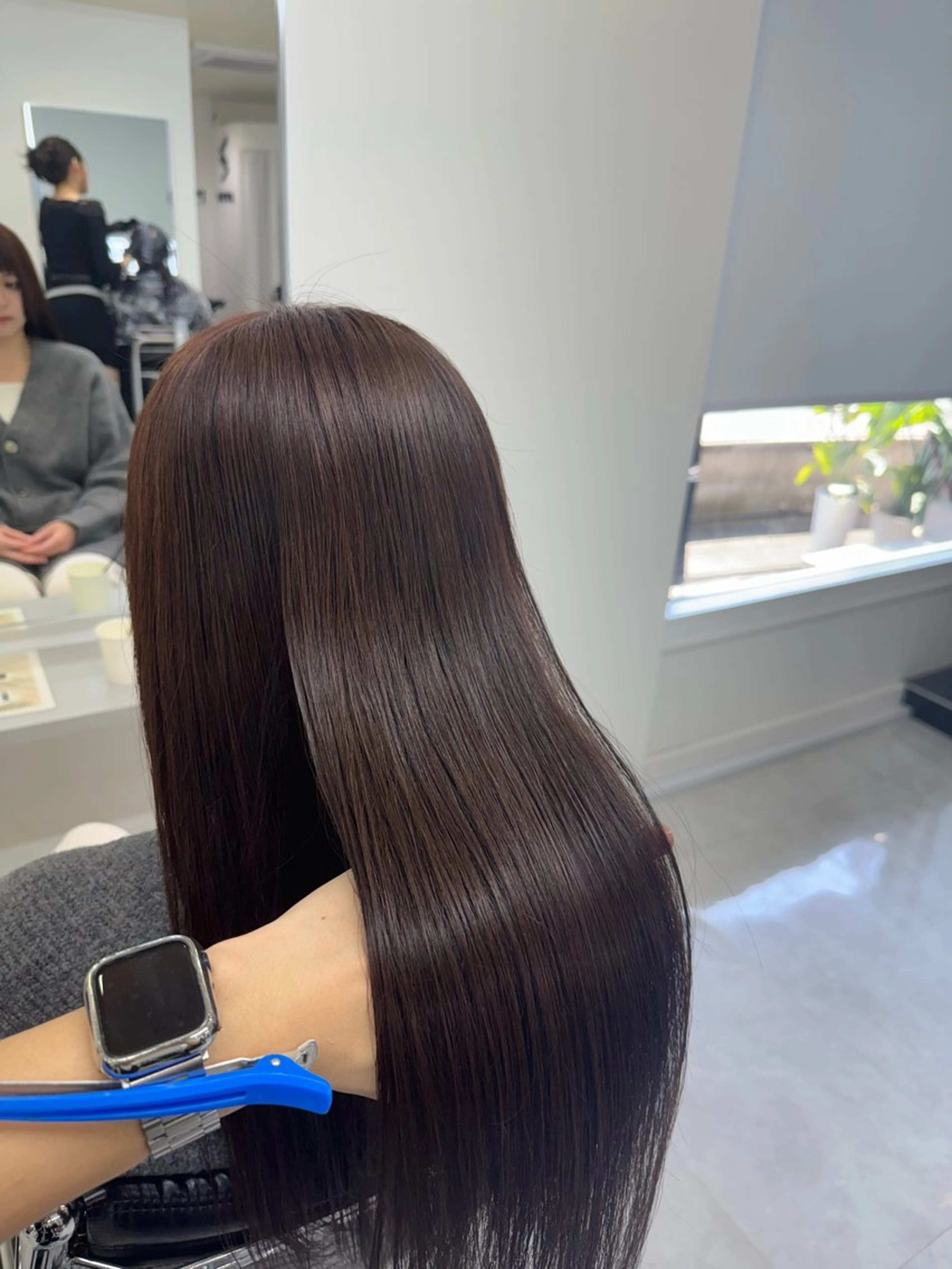 ロング カラー 韓国ヘア🇰🇷 /艶カラー✨のヘアスタイル