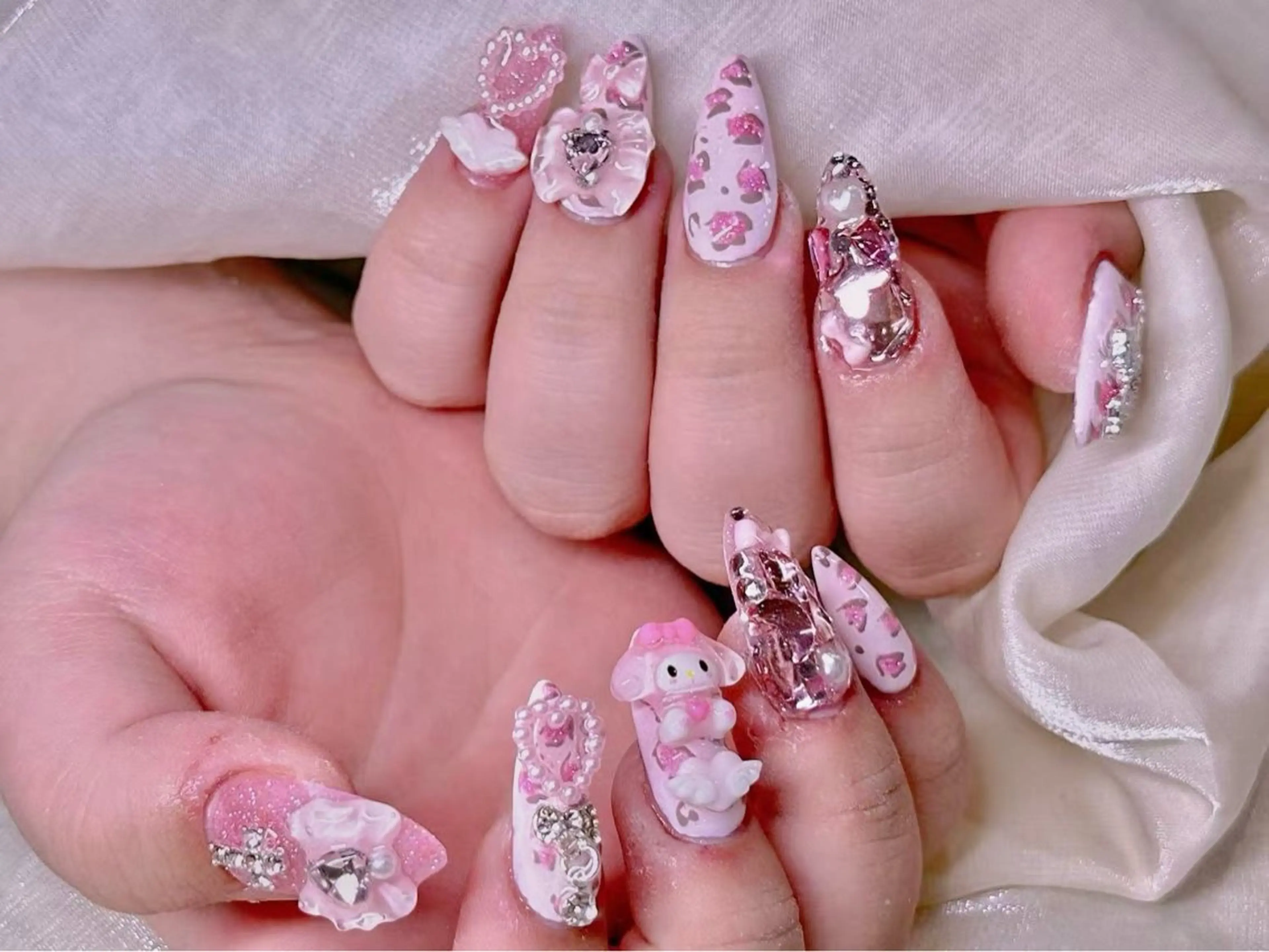 ネイル 長さだし専門店 M2　rikaのネイルデザイン