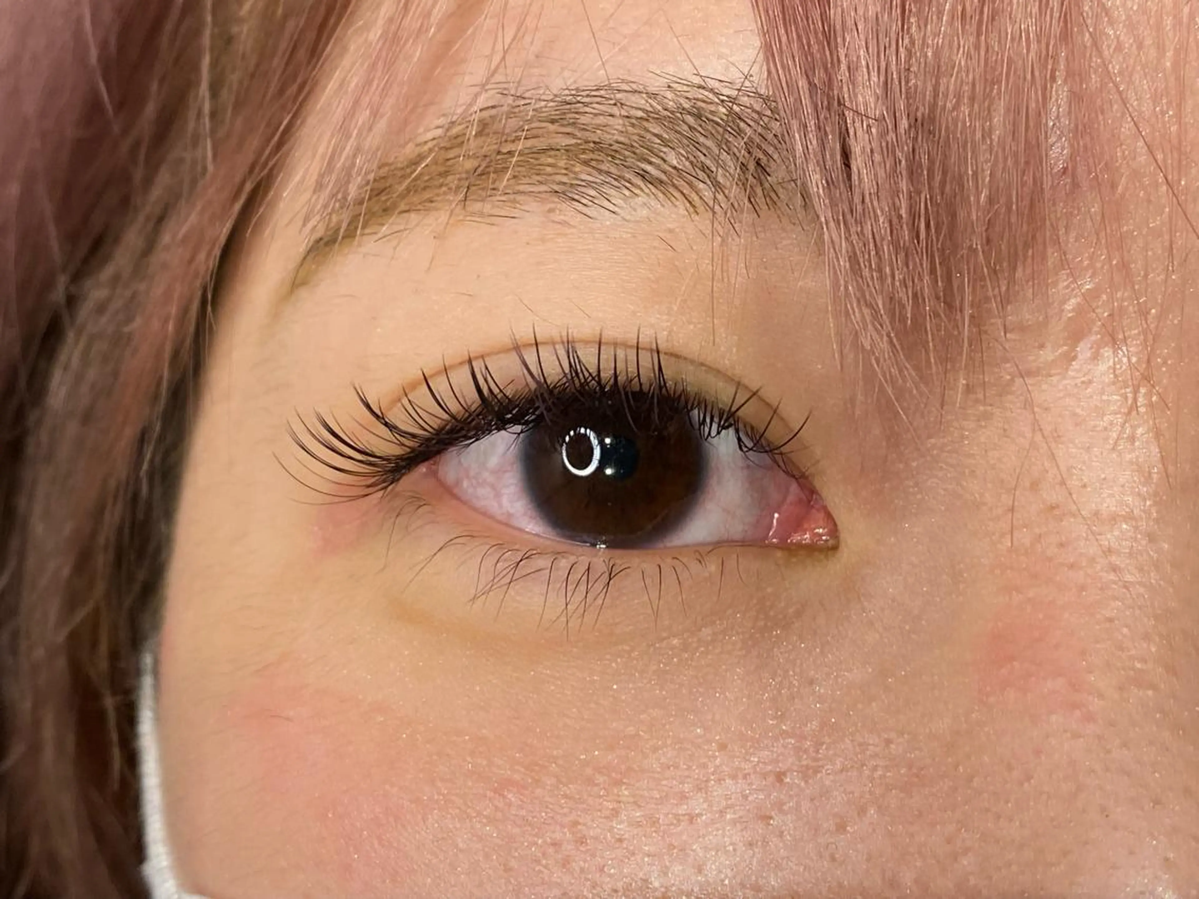 マツエク・マツパ フラットラッシュ Hazuki .のマツエク・マツパデザイン