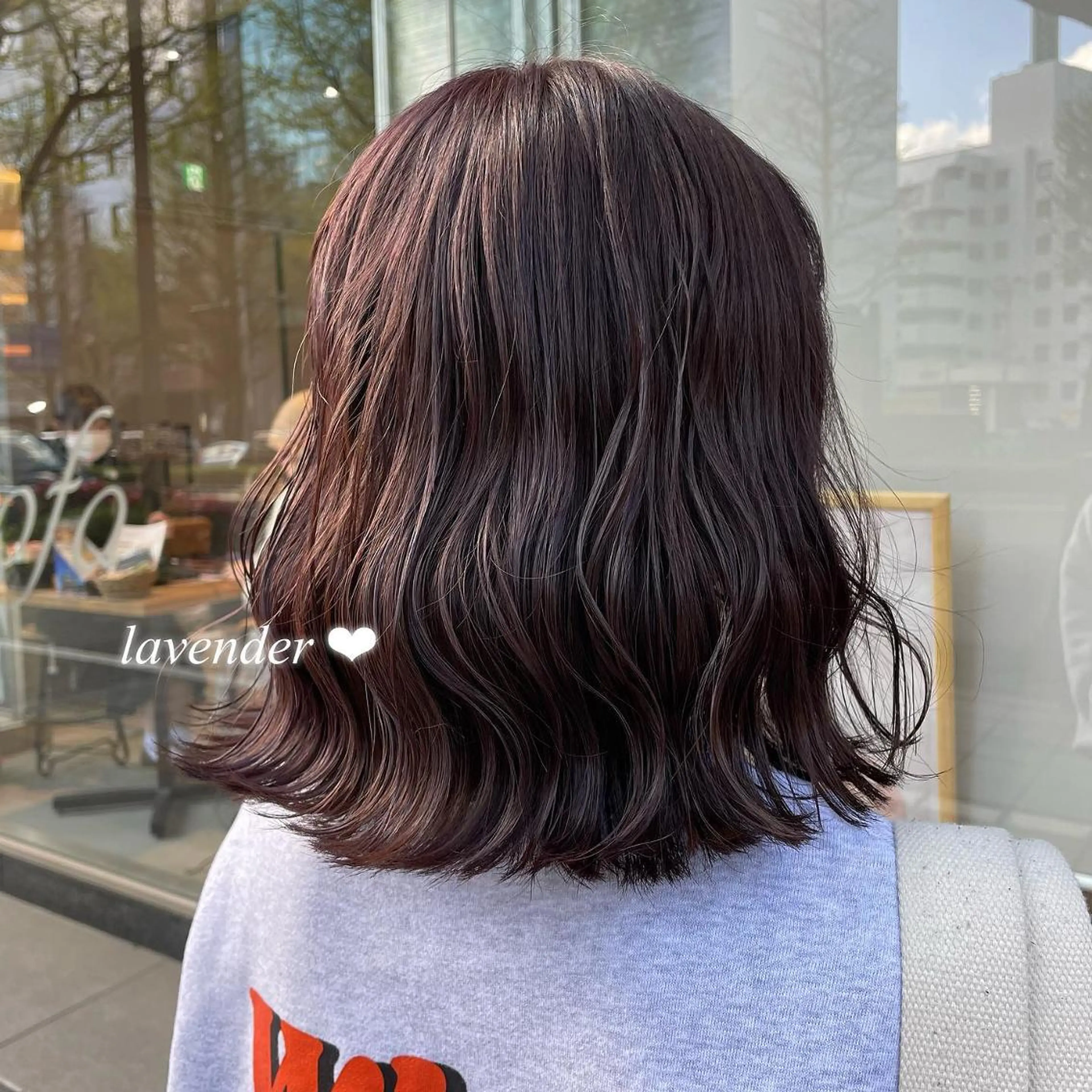 カラー ヘアアレンジ ブリーチ 透明感カラー ブリーチなしカラー 𝙢𝙞𝙮𝙪🎀 girly hairのヘアスタイル