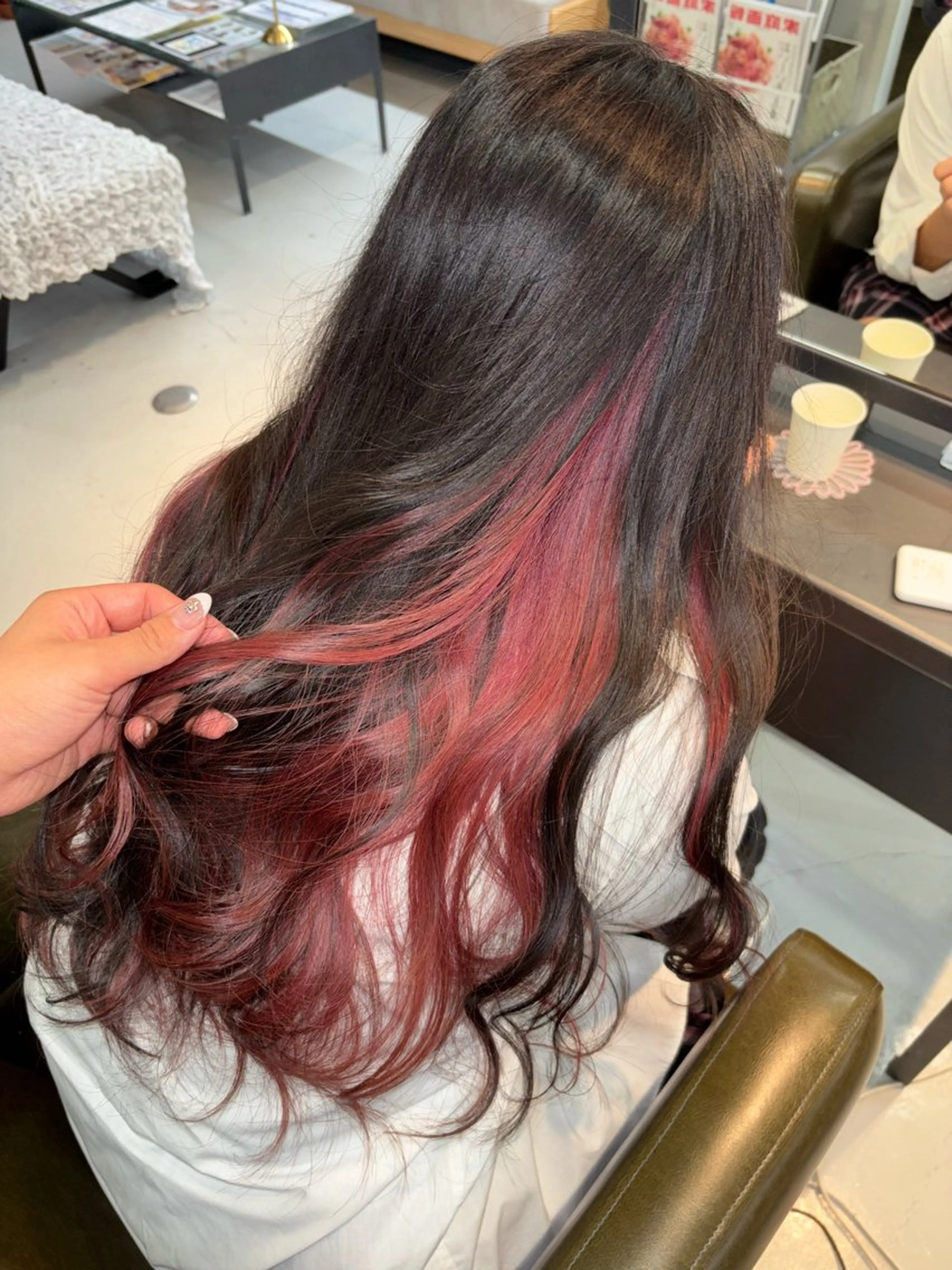 ロング ヘアカラー ギャル作る若ママ💓 hinayoのヘアスタイル