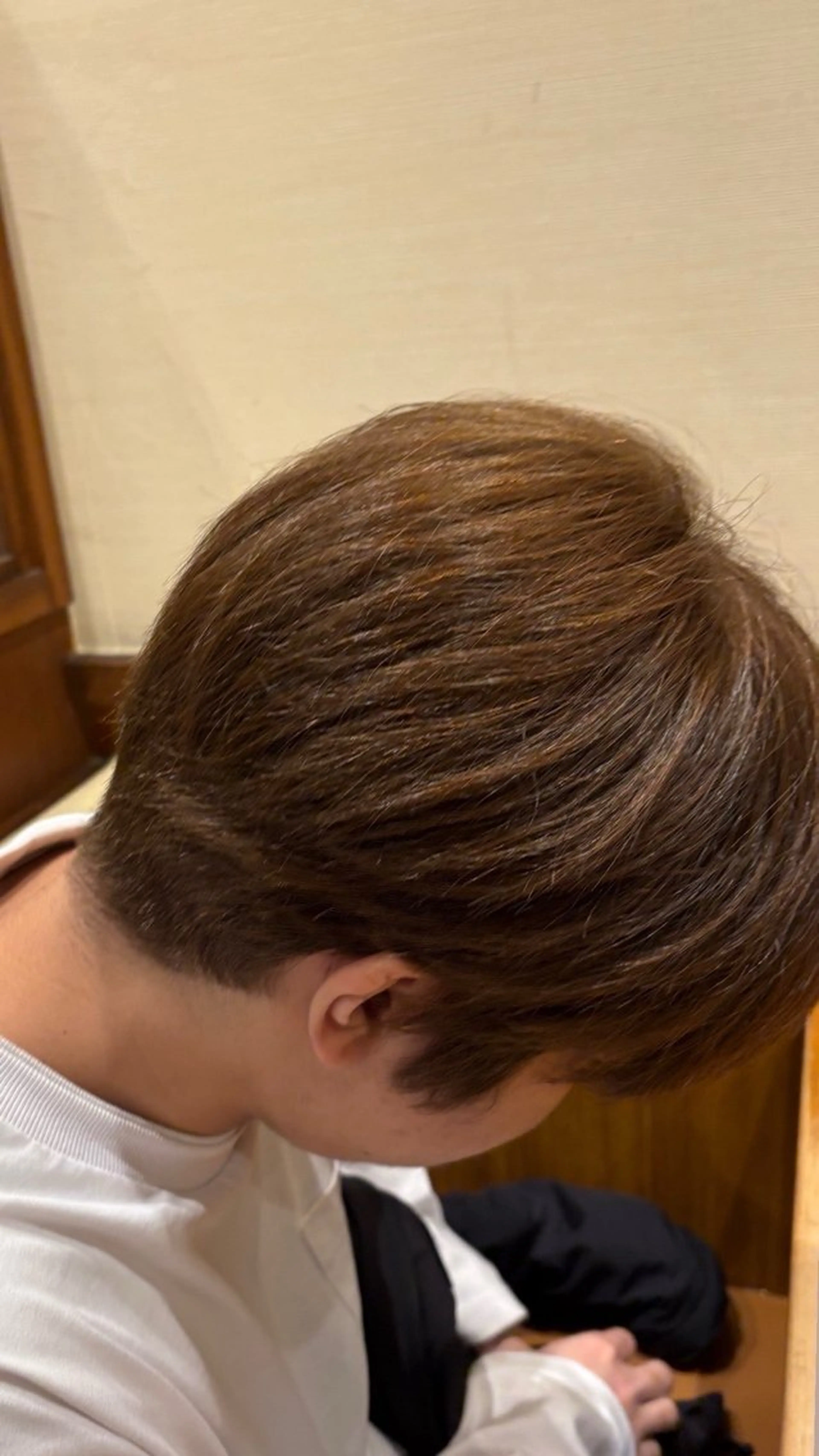 ショート カラー メンズ ブラウンカラー hair&make orange所属・🌈原宿/推しカラー /マーコ🌈のヘアスタイル