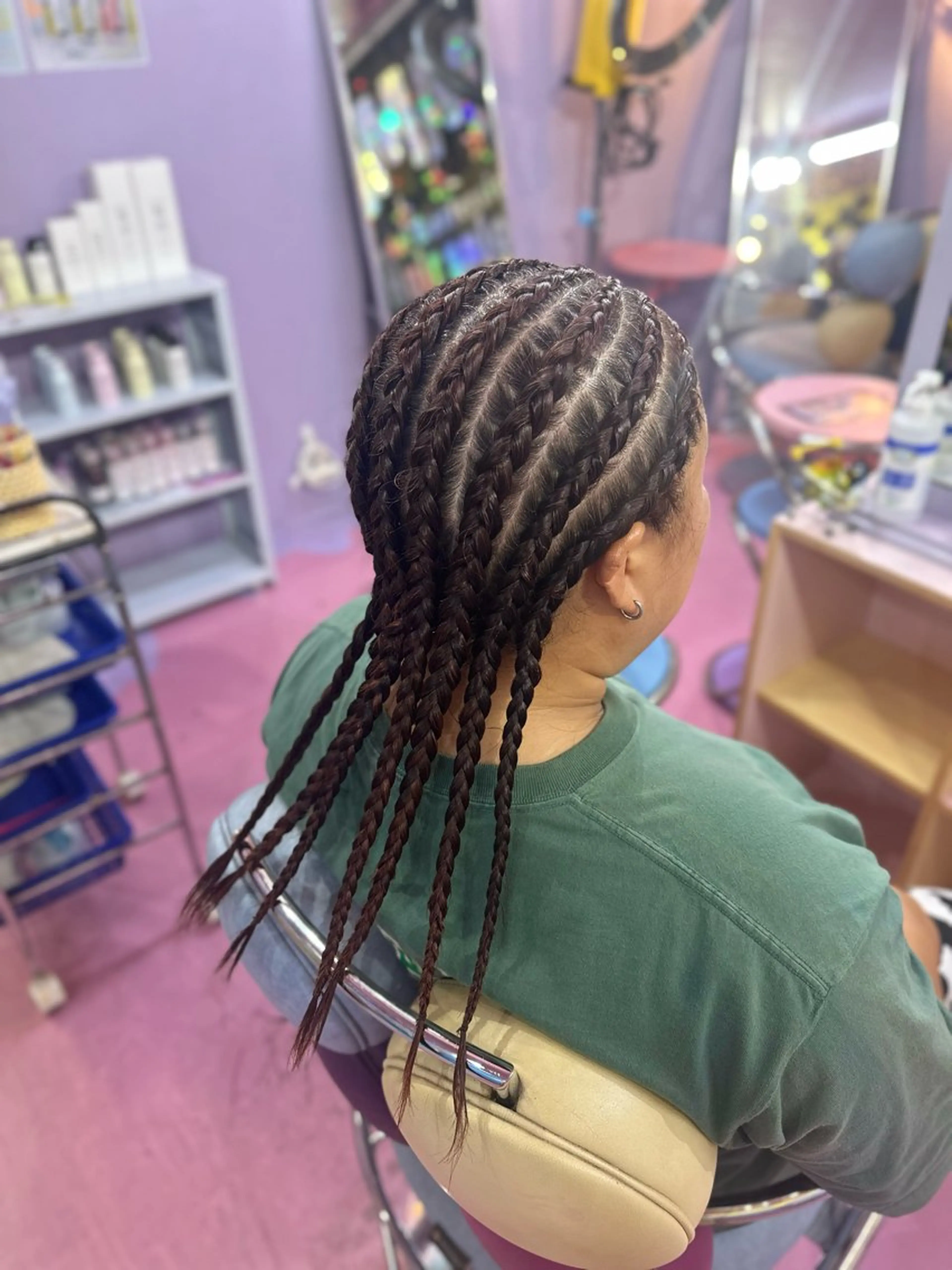 ミディアム Hair salon TOMMY所属・♮やっしー♮ 🌈派手髪🌈のヘアスタイル