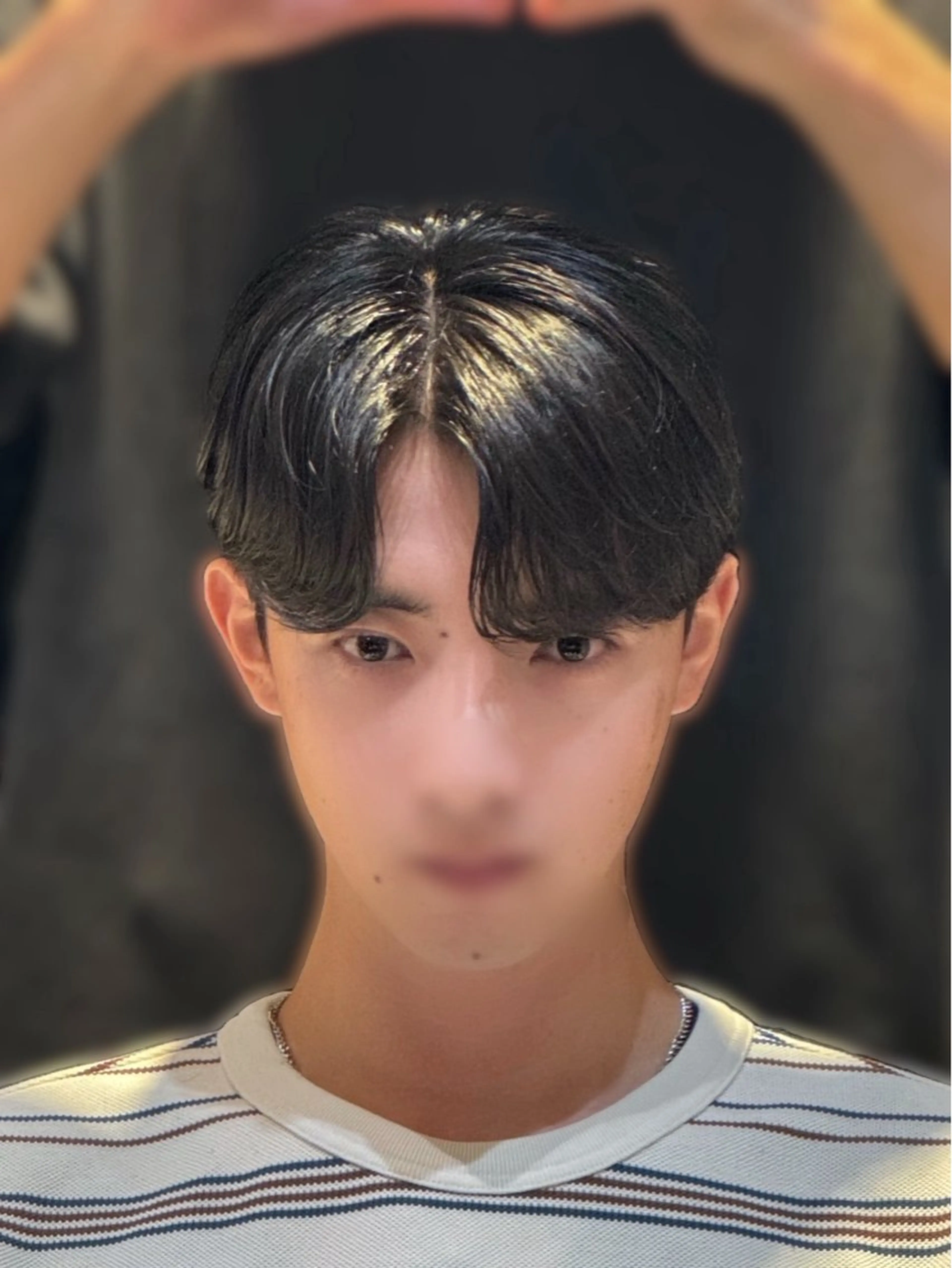 ショート メンズ YUKI🇰🇷 カルマ／ダウンパーマのヘアスタイル