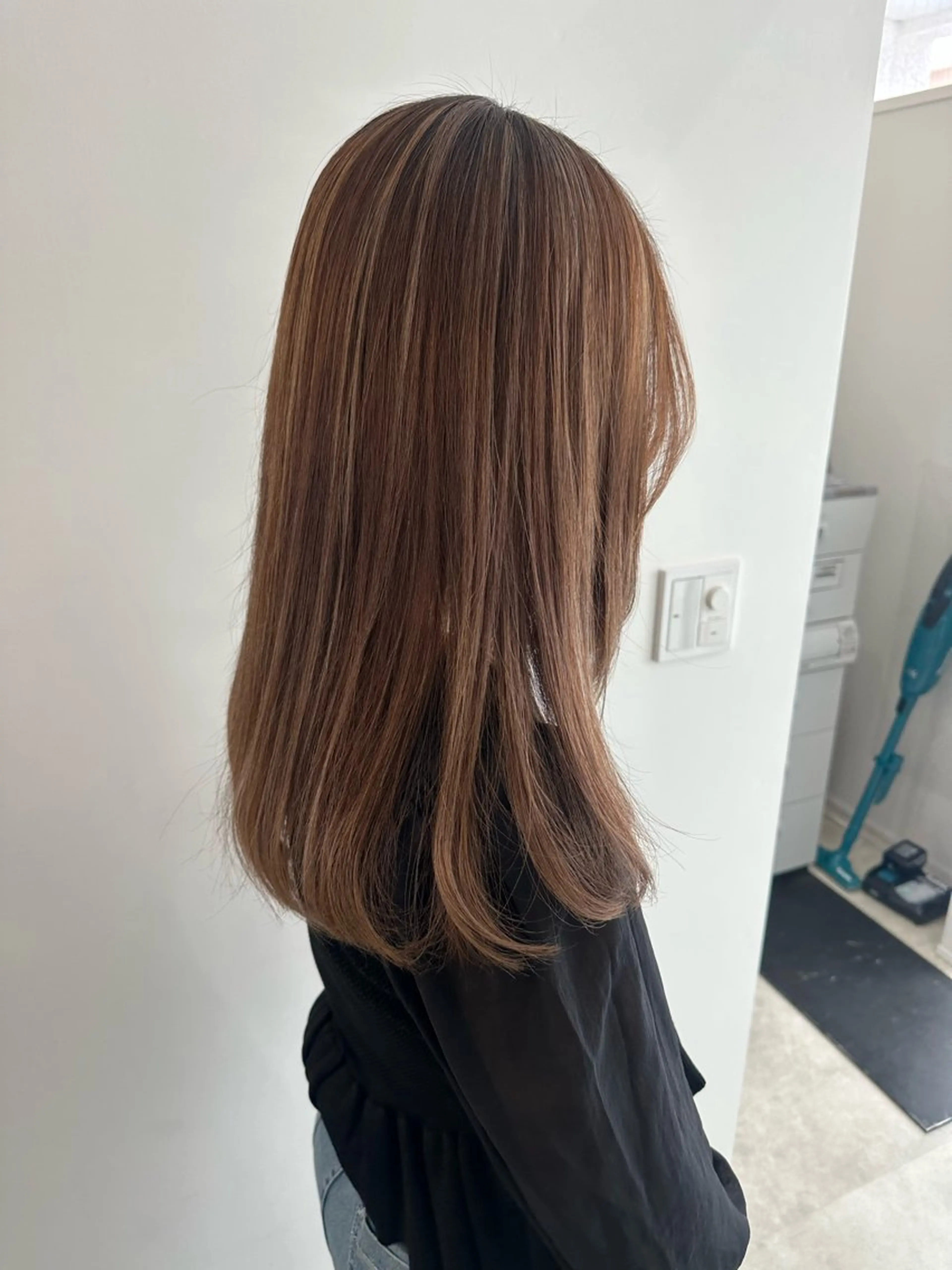 セミロング カラー ヘアセット/艶カラー 💐nao.のヘアスタイル