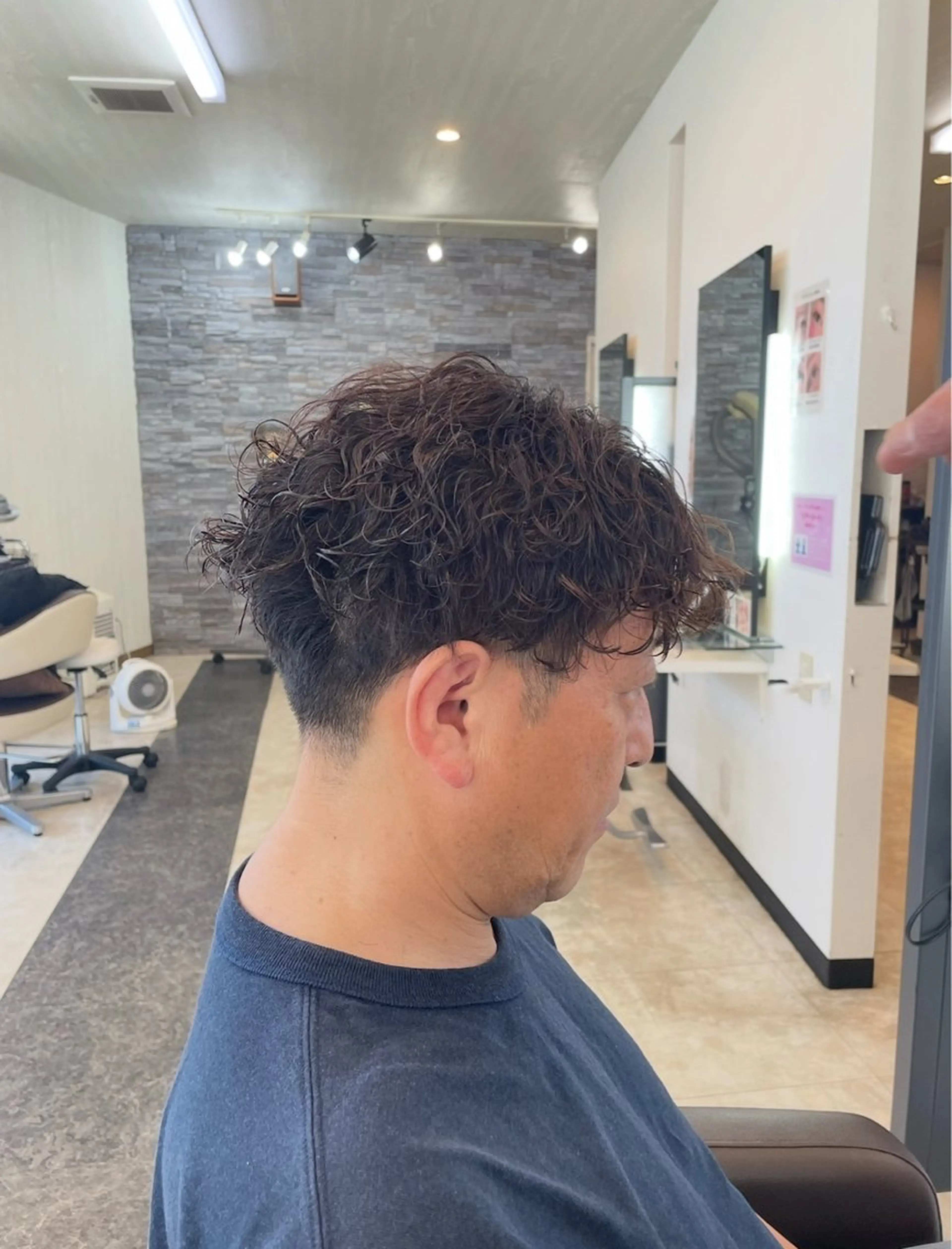 パーマ 甲田 和生のヘアスタイル