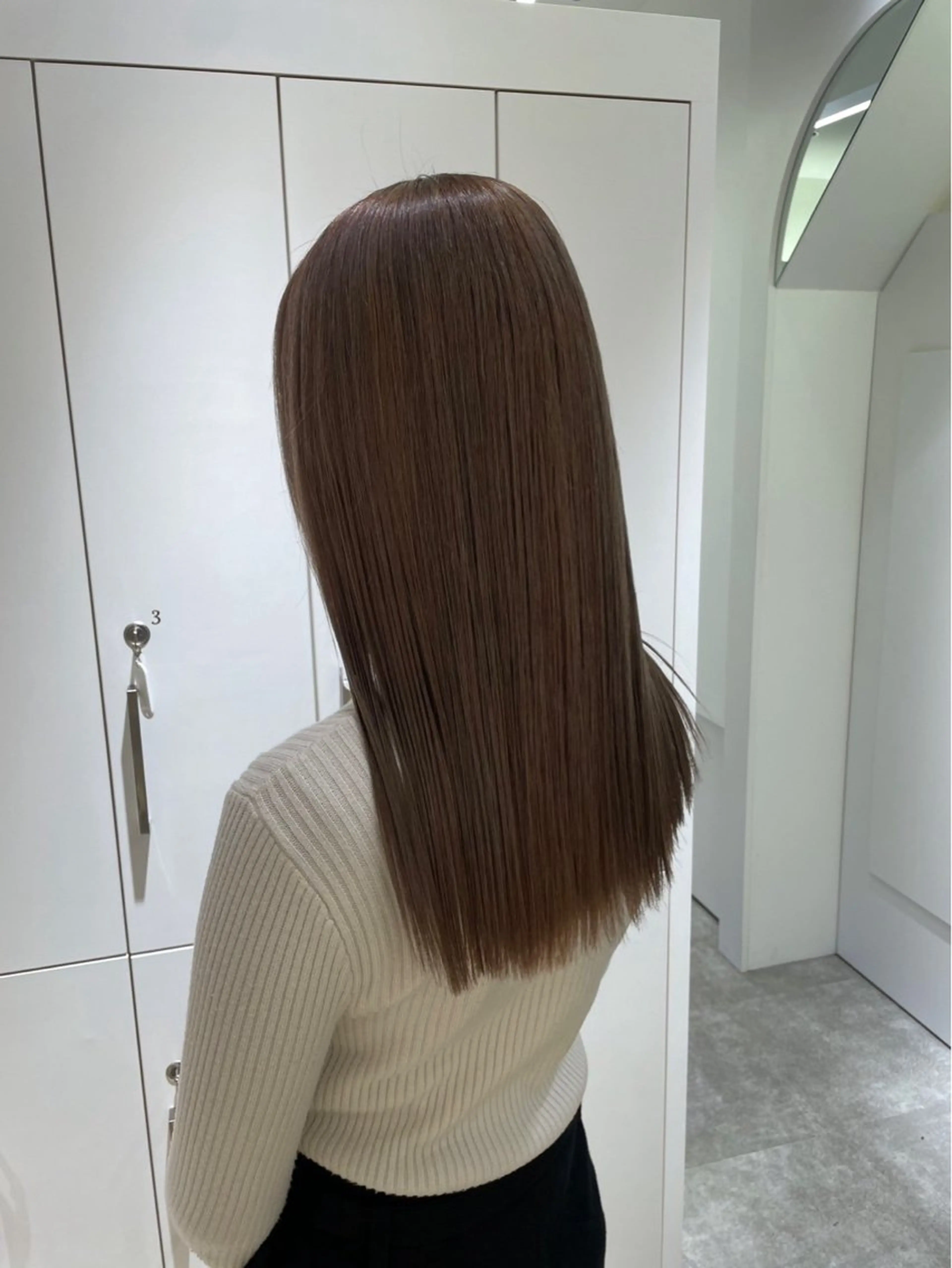 ロング カラー ParveMix 岡本えりかのヘアスタイル