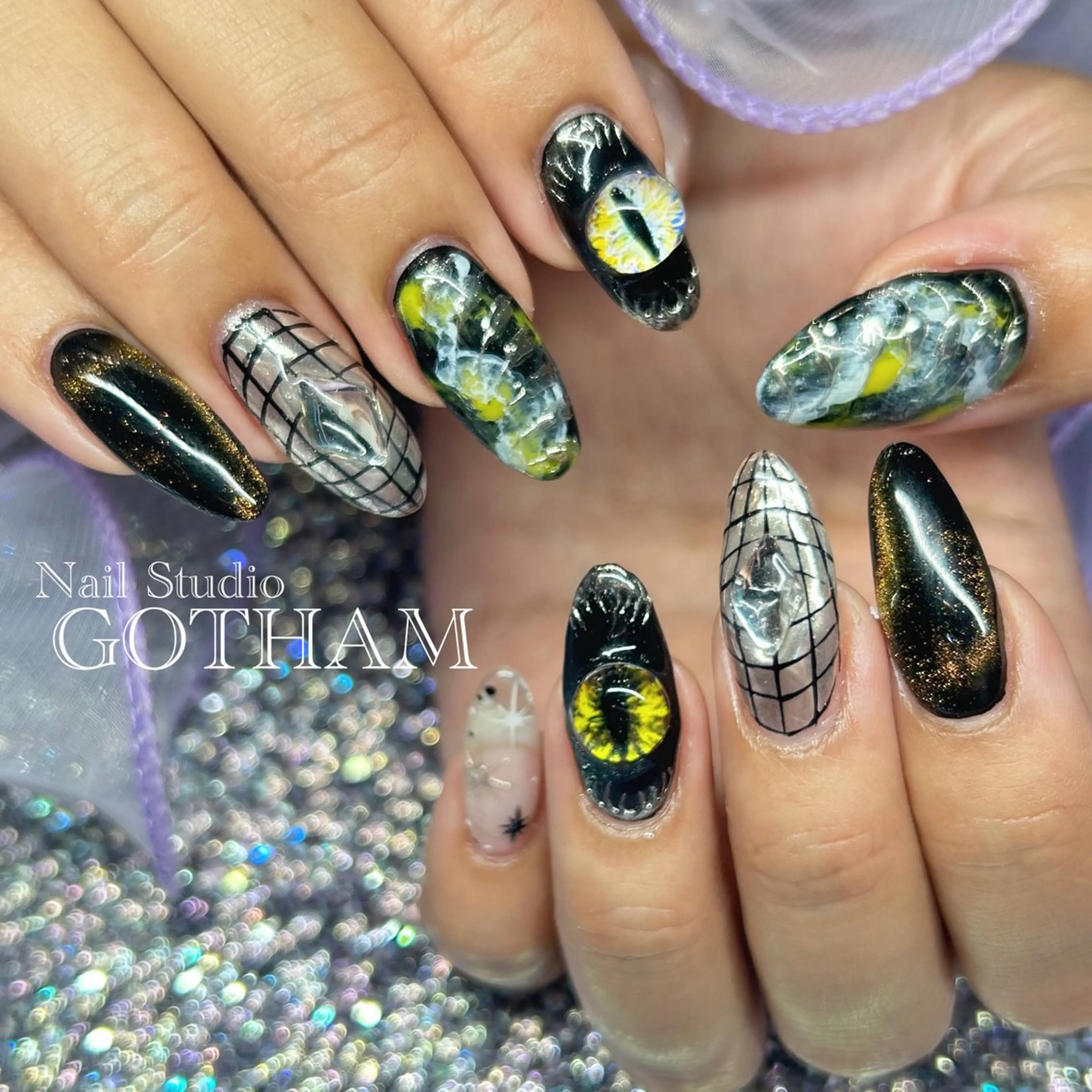 ネイル ハンドネイル Nail Studio GOTHAM所属・高円寺駅からすぐ🌈 ネイルGOTHAMのネイルデザイン
