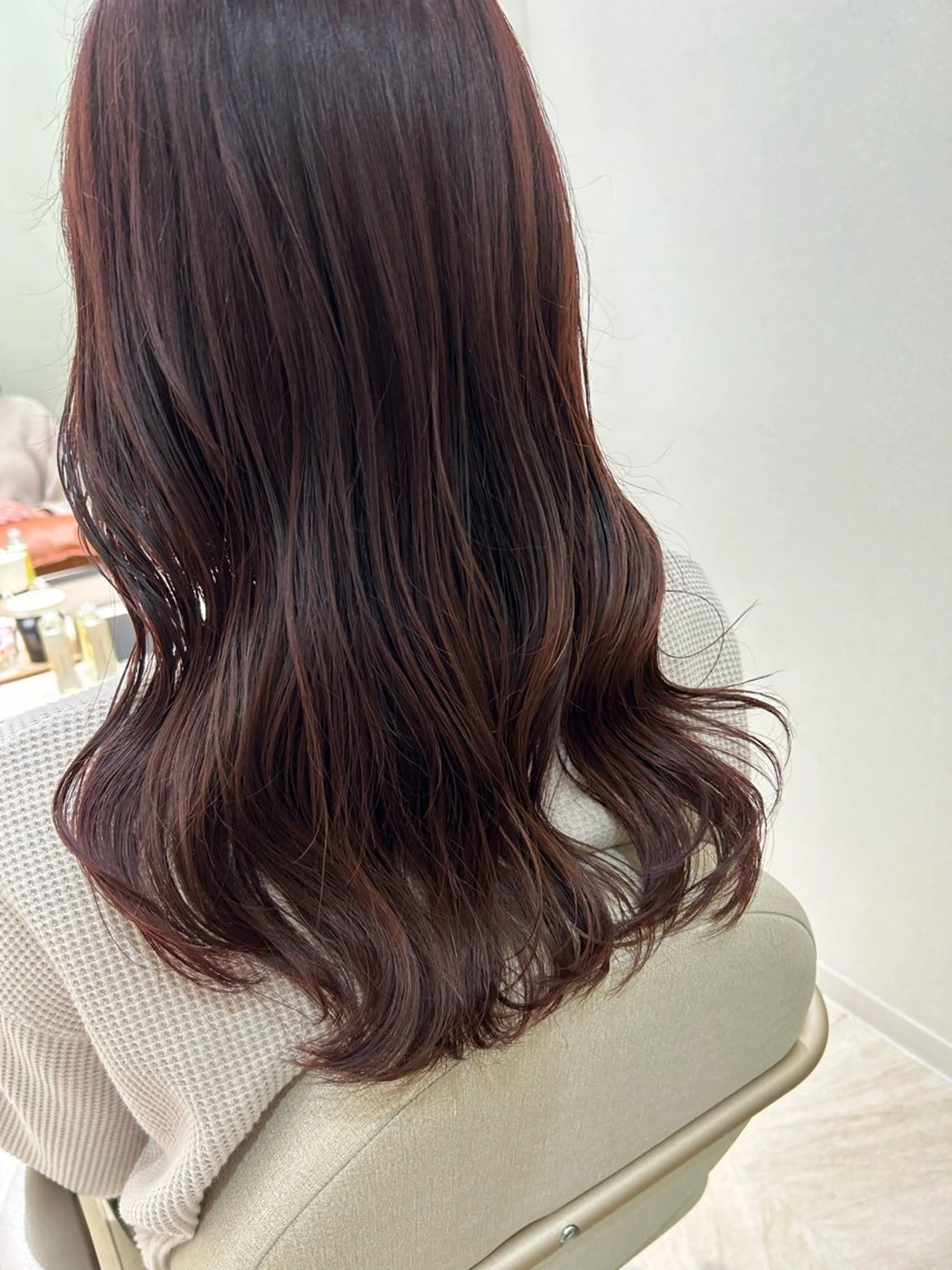 カラー ピンクカラー カット ヘアカラー トリートメント 天笠麻穂 /tocca船橋南口のヘアスタイル