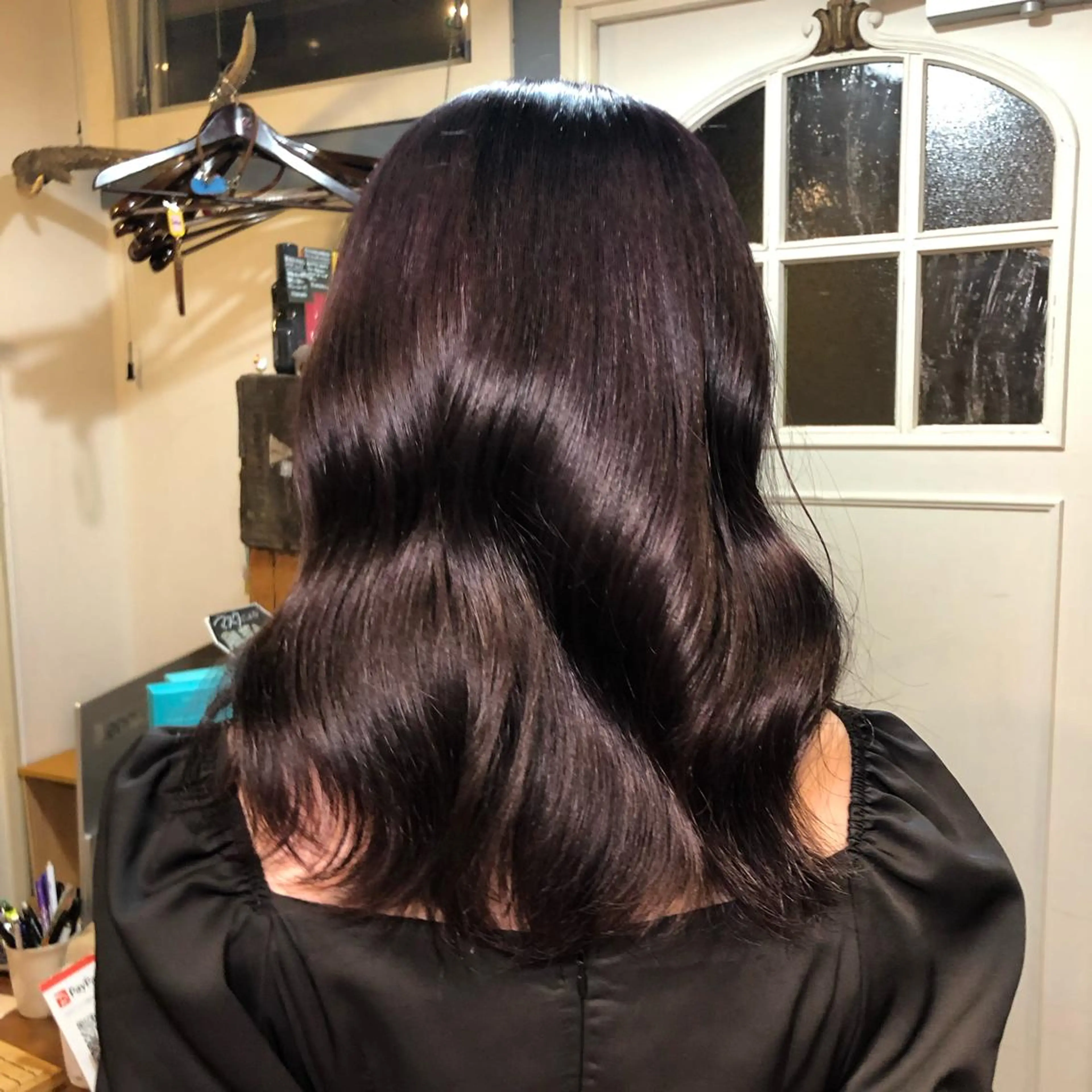 セミロング ヤスザトアヤノ ／レイヤー／オリーブのヘアスタイル