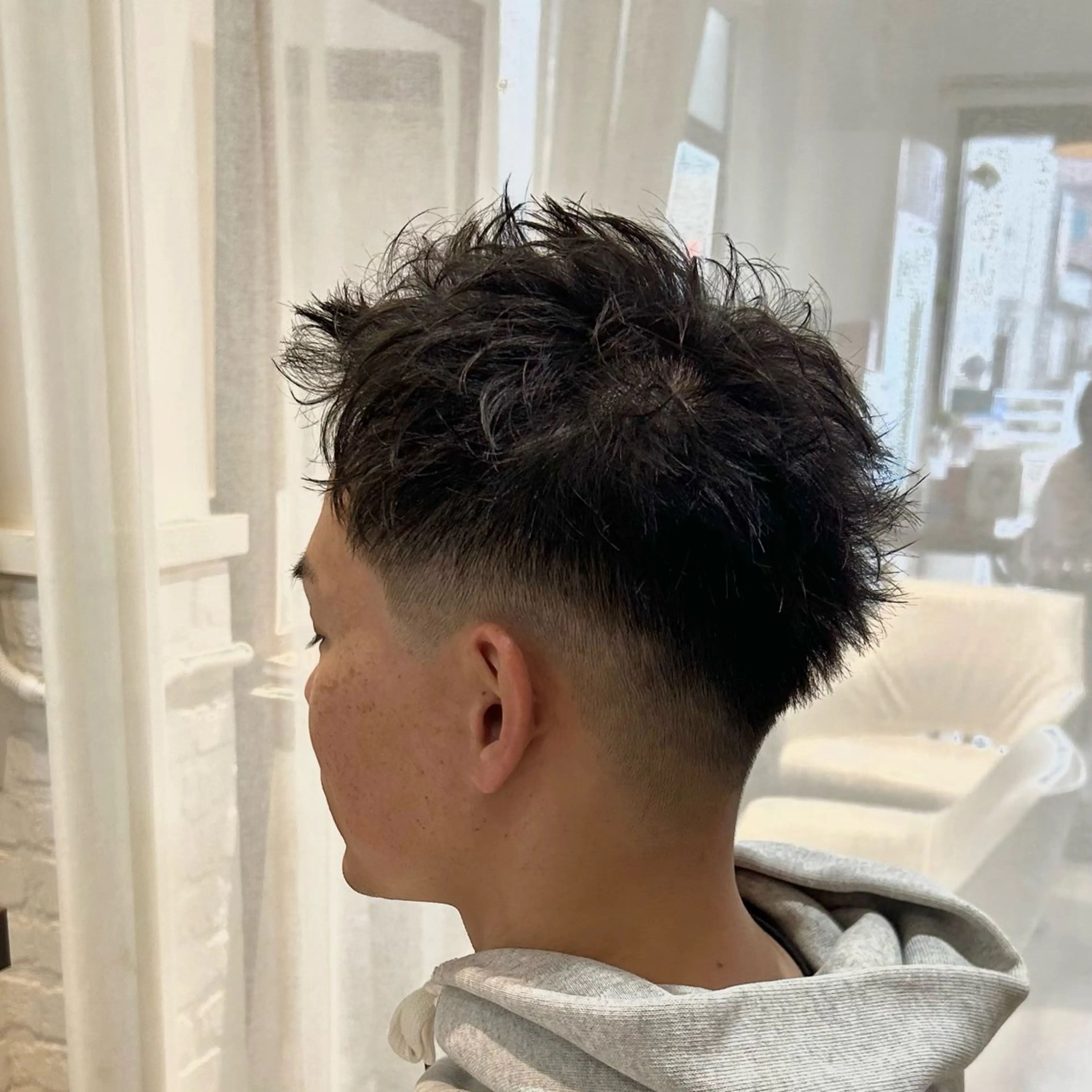 ショート メンズ アップバング ショートヘア BeLuna所属・姪浜駅北口徒歩1分 /熊谷寛大のその他イメージ