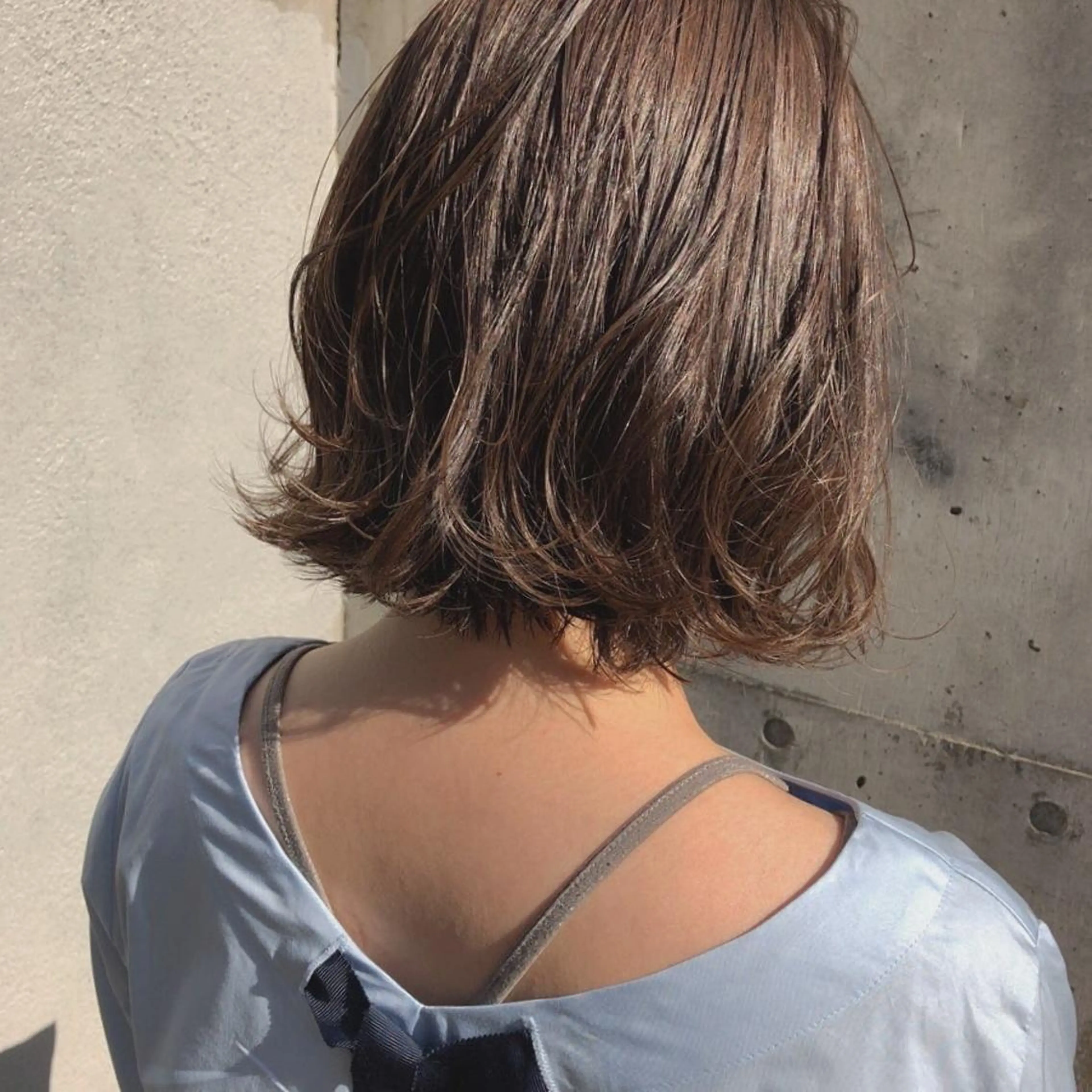 ショート カラー ボブ カット ヘアカラー GO TODAY シェアサロン 原宿本店所属・ボブ/レイヤー/ パーマ/淀川 純のヘアスタイル