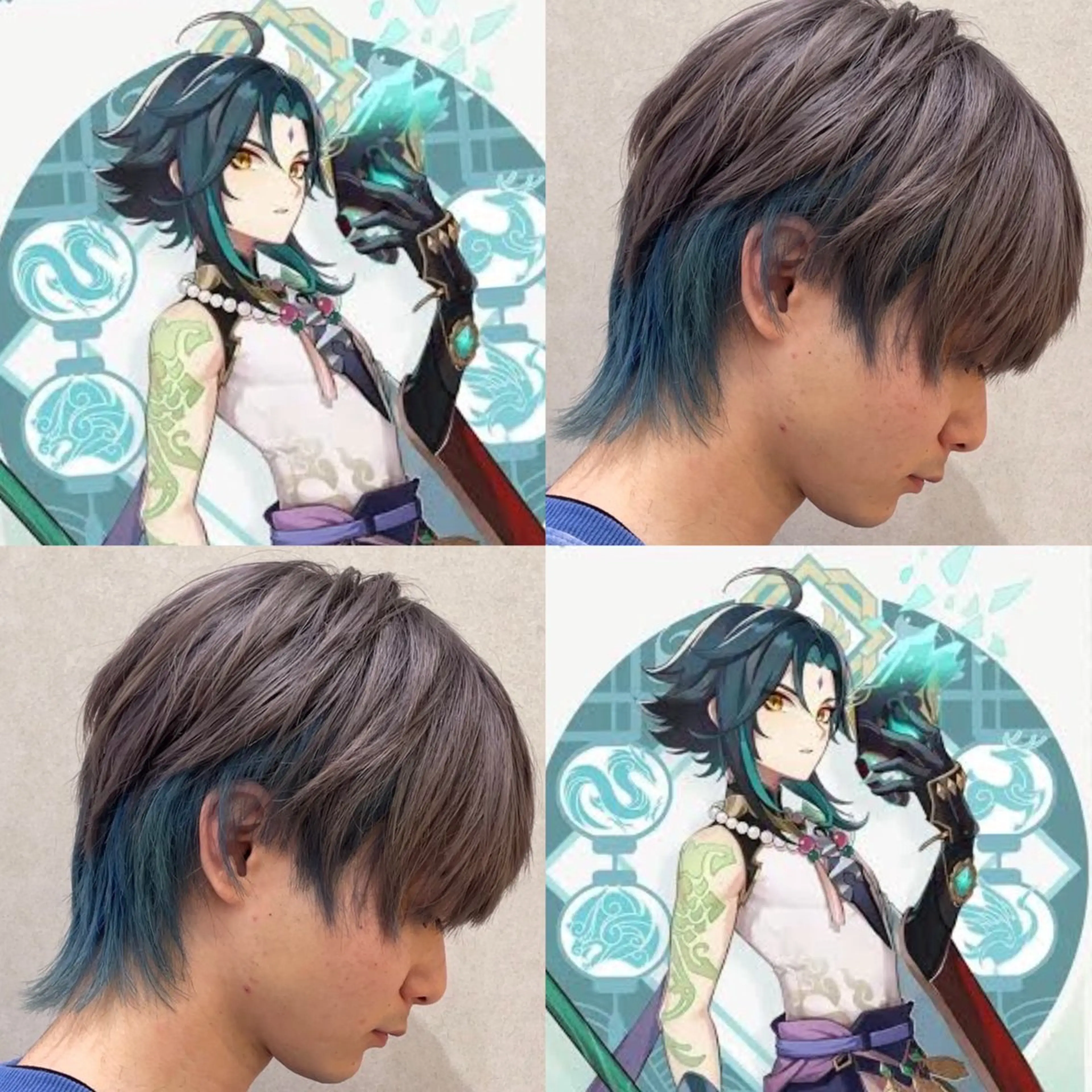 【本日空きありです‼️🙆♀️】〖人気NO.1❗️〗ブリーチ有りインナーカラー💎 1ブリーチ+ワンカラーの写真